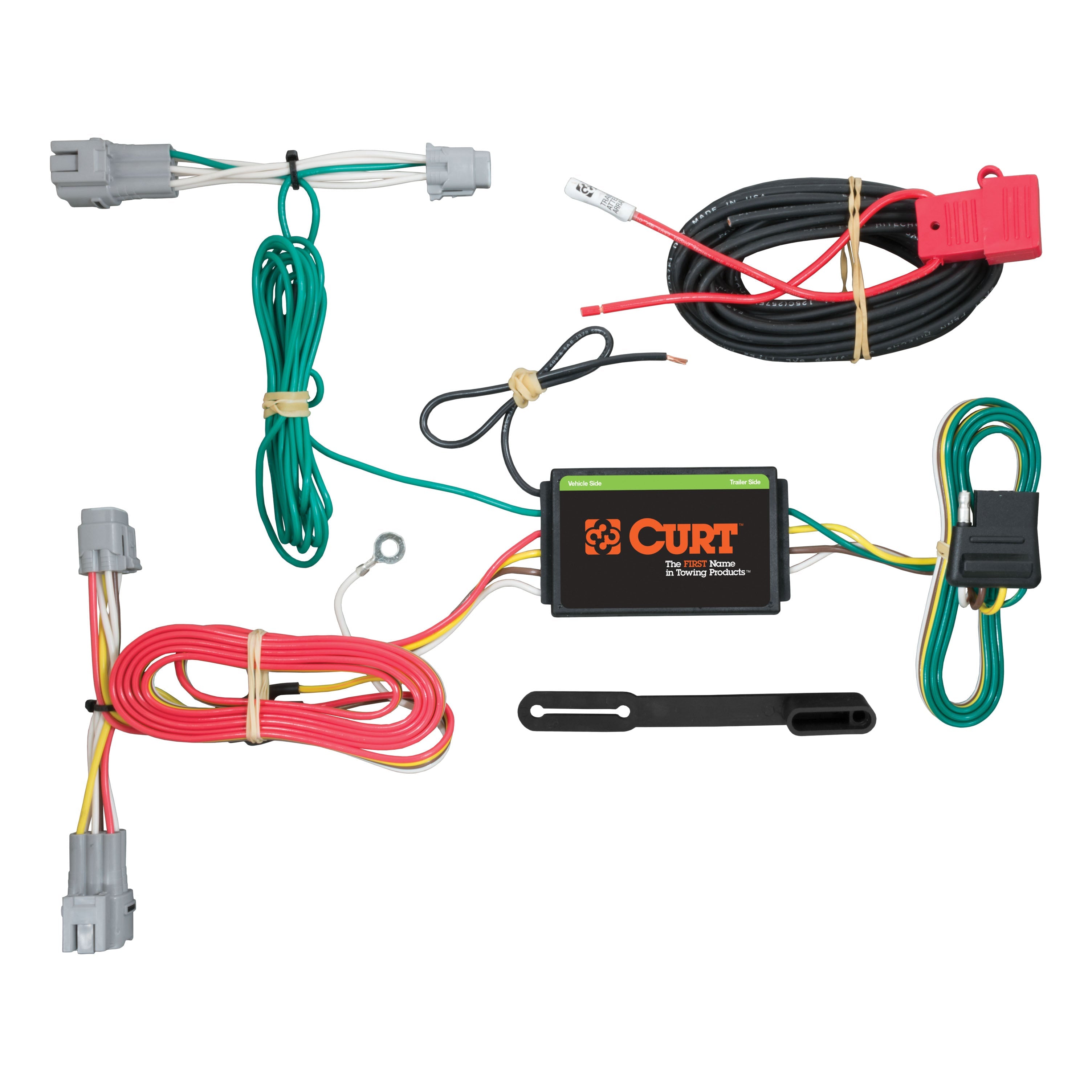 Trailer Wiring 7-Way Plug w/ Bracket , TriFlex NEXT Brake Control