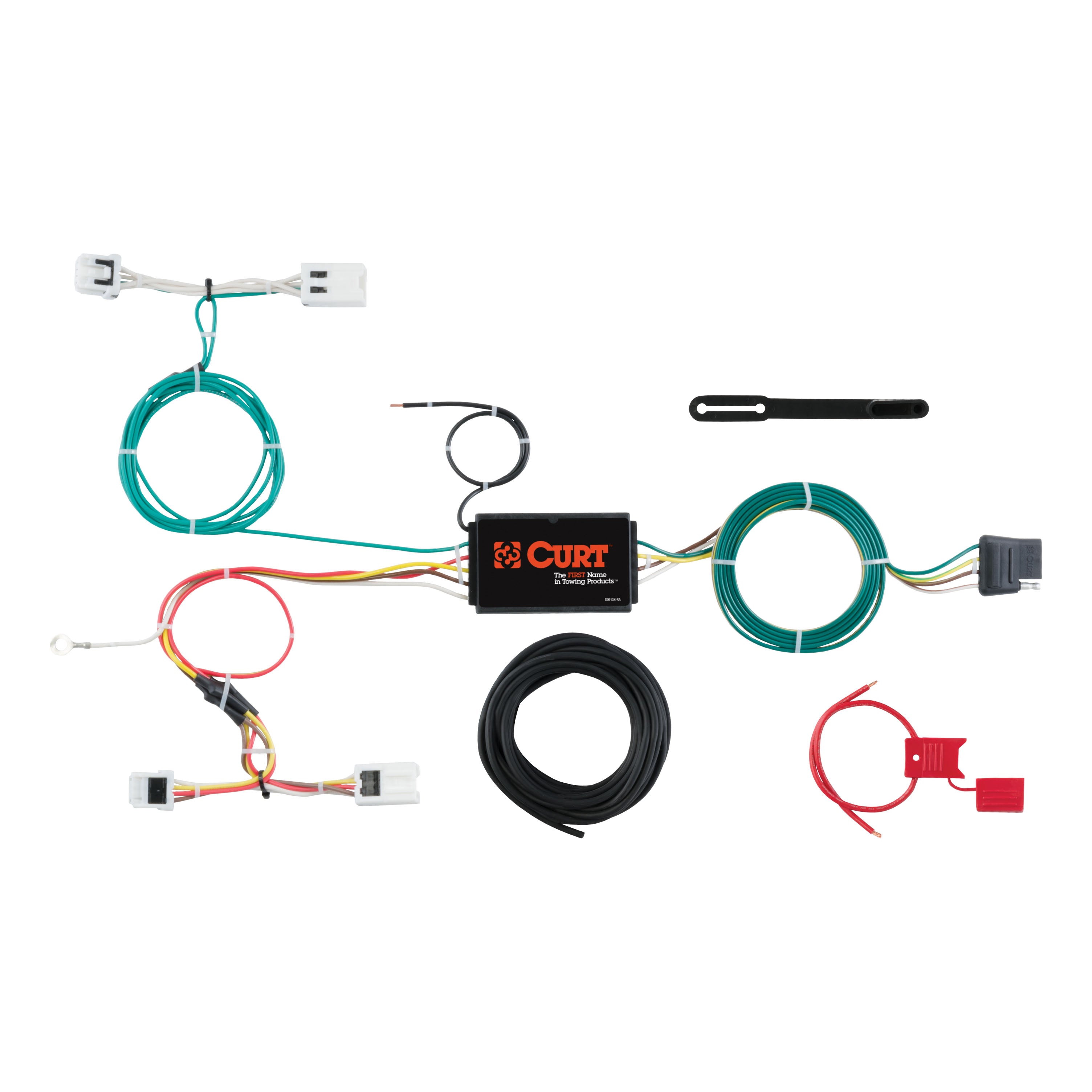 Trailer Wiring 7-Way Plug w/ Bracket , TriFlex NEXT Brake Control