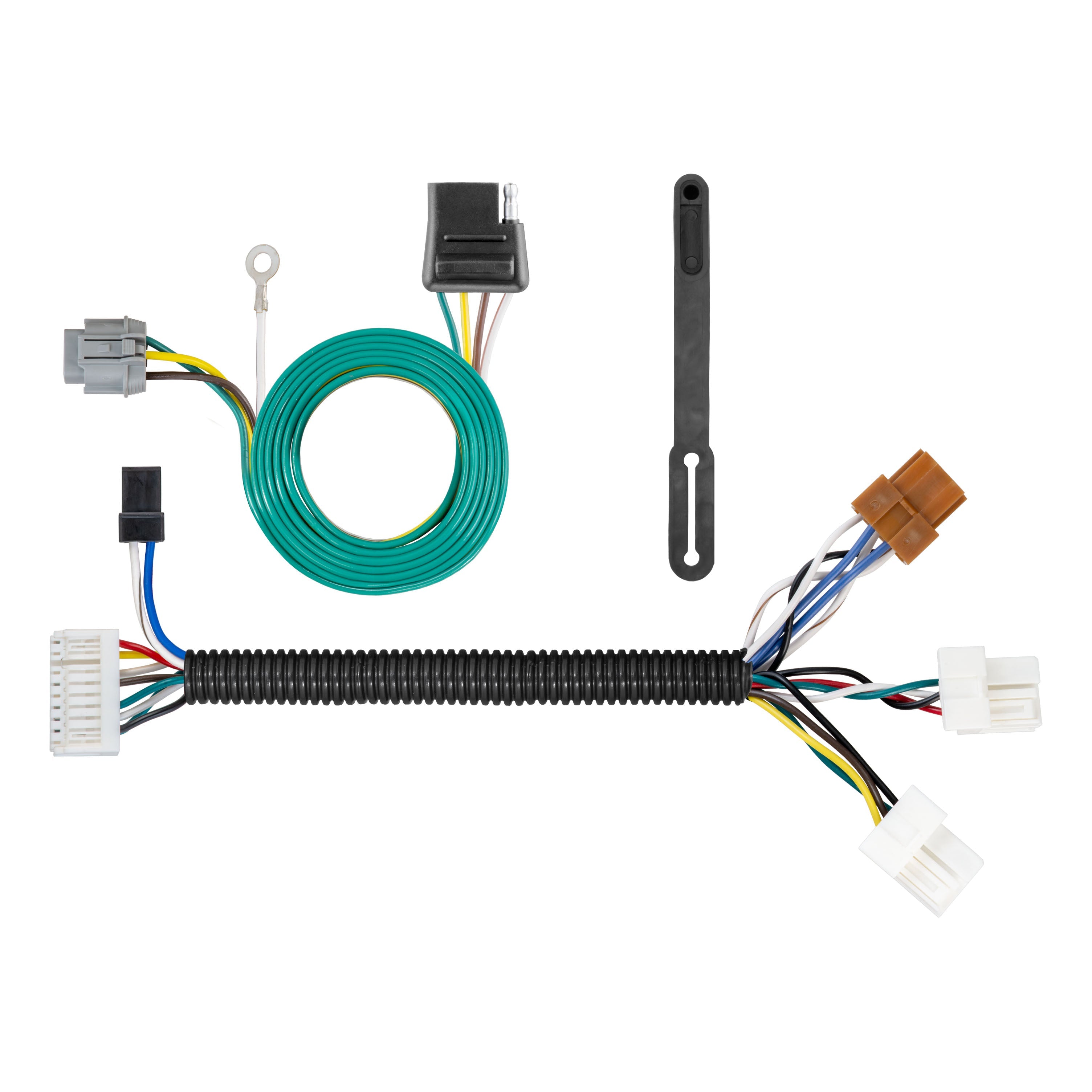 Trailer Wiring 5-Flat Plug w/ Bracket
