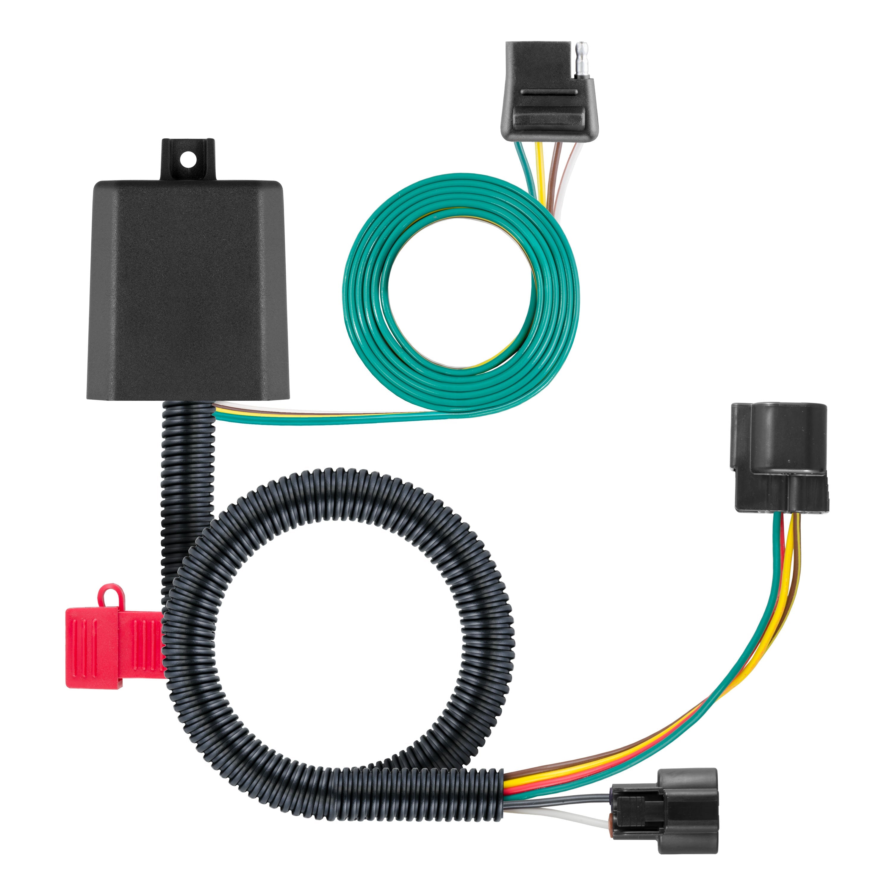 Trailer Wiring 7-Way Plug w/ Bracket , TriFlex NEXT Brake Control