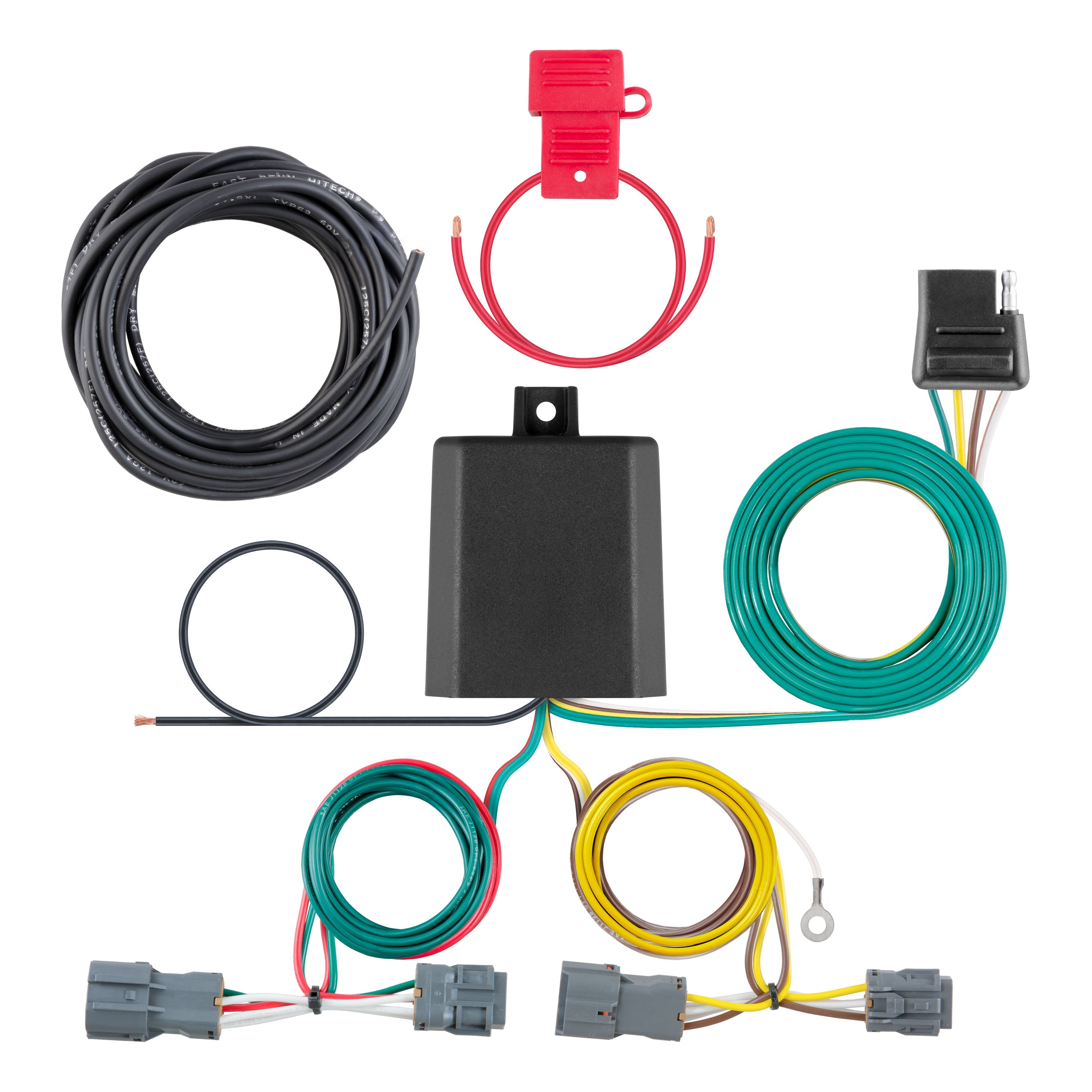 Trailer Wiring 5-Flat Plug w/ Bracket
