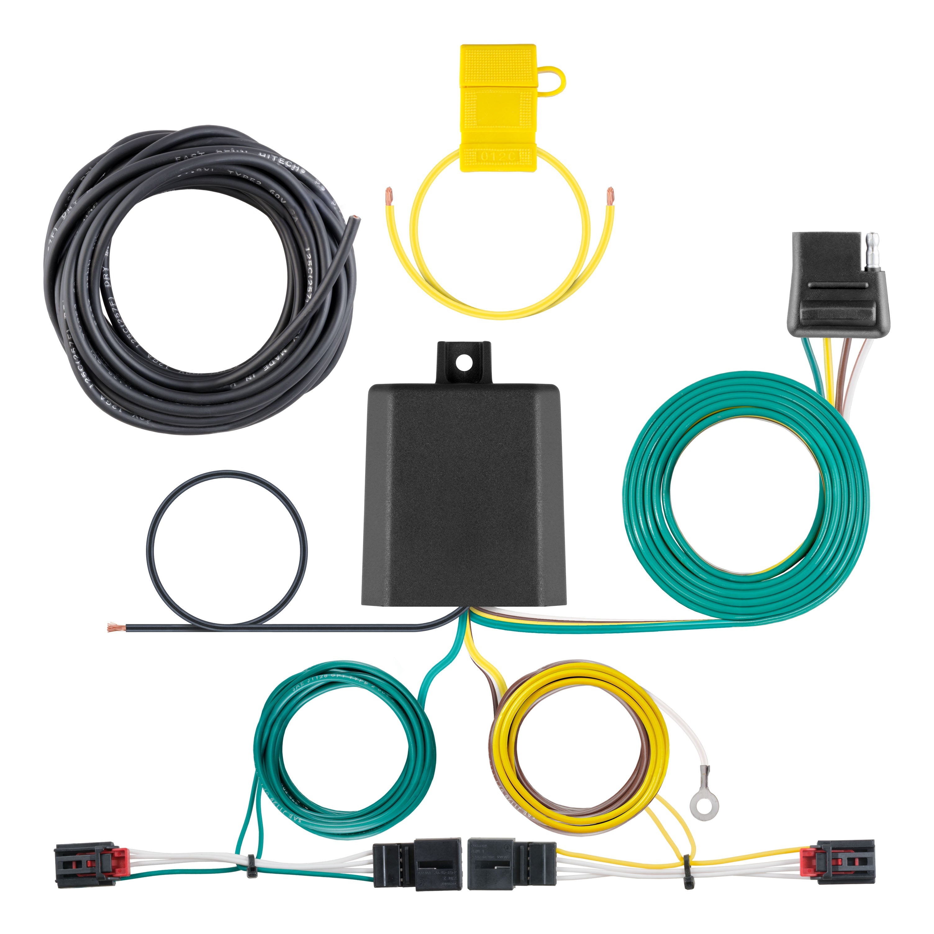 Trailer Wiring 4-Flat Plug Only