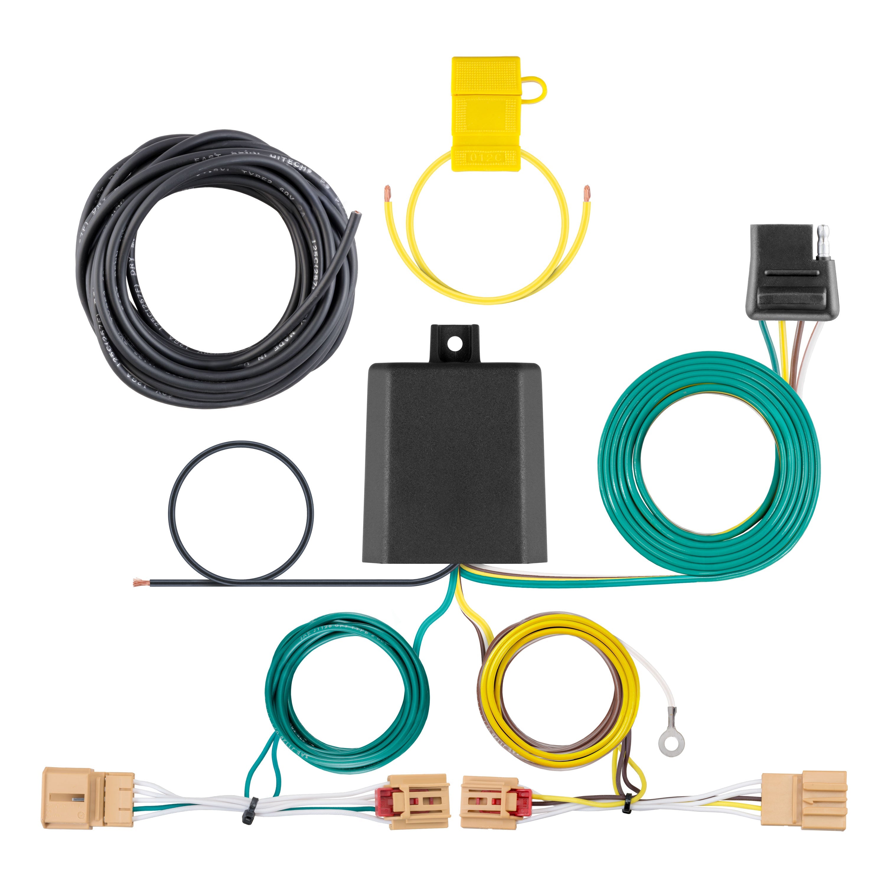 Trailer Wiring 5-Flat Plug w/ Bracket
