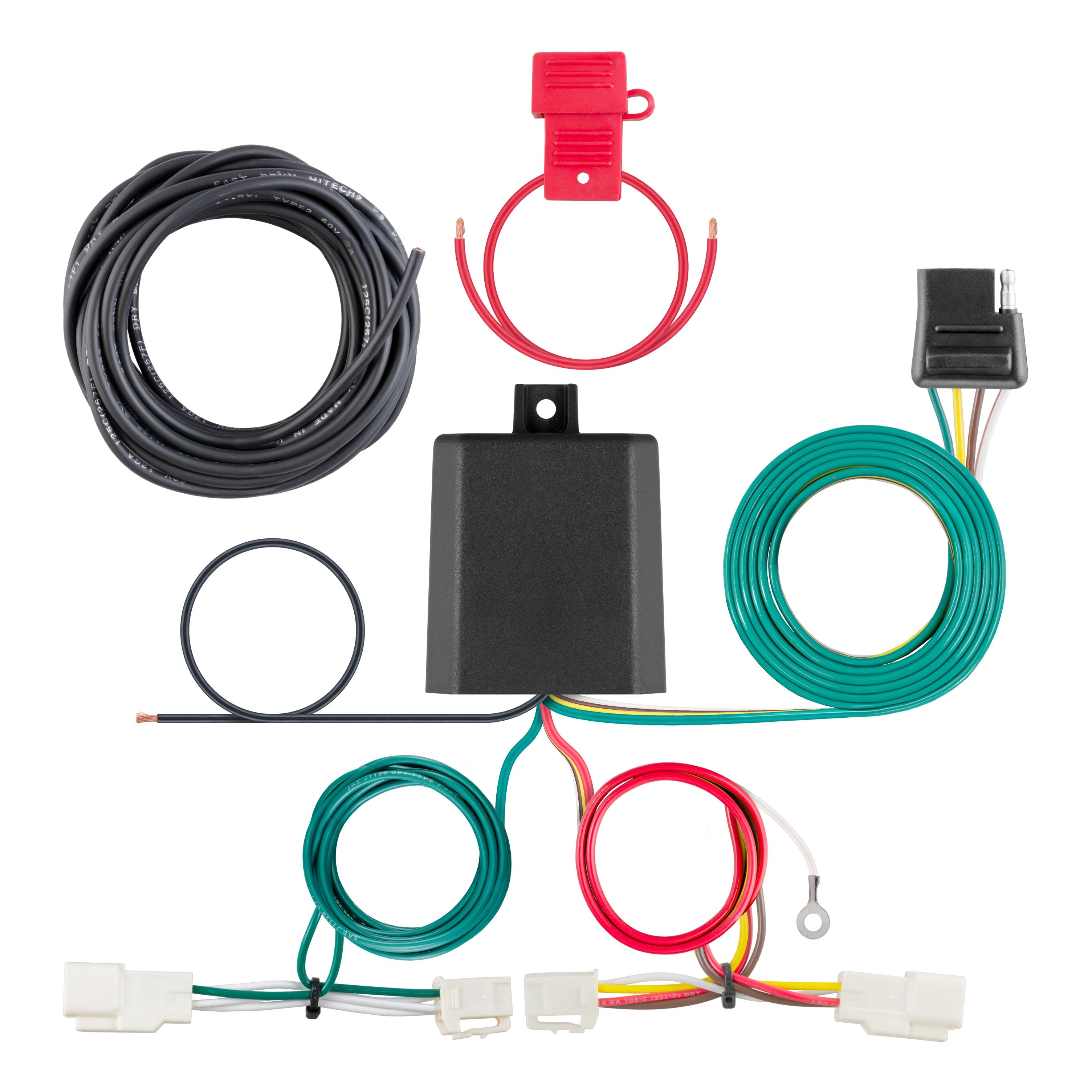 Trailer Wiring 5-Flat Plug w/ Bracket
