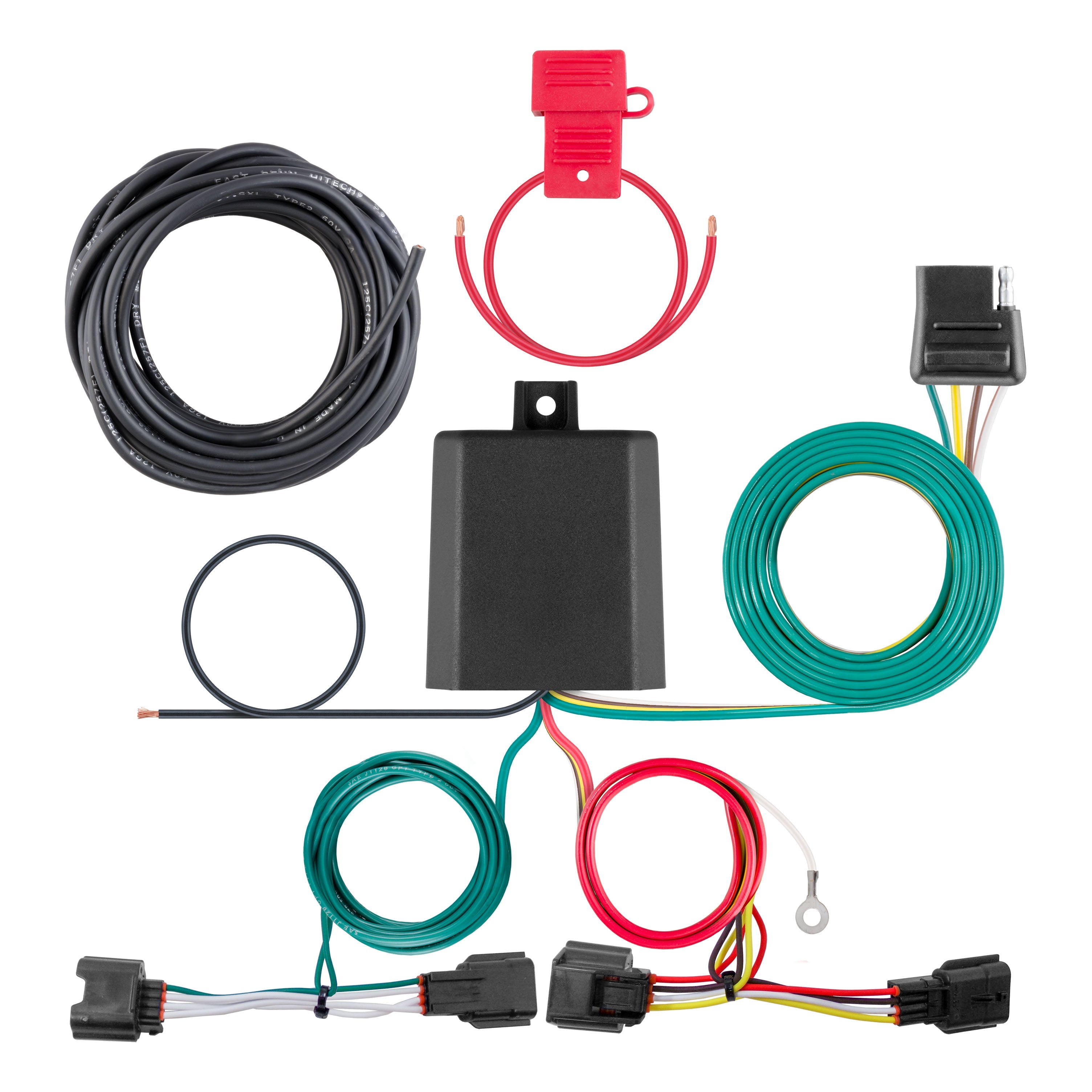 Trailer Wiring 4-Flat Plug Only
