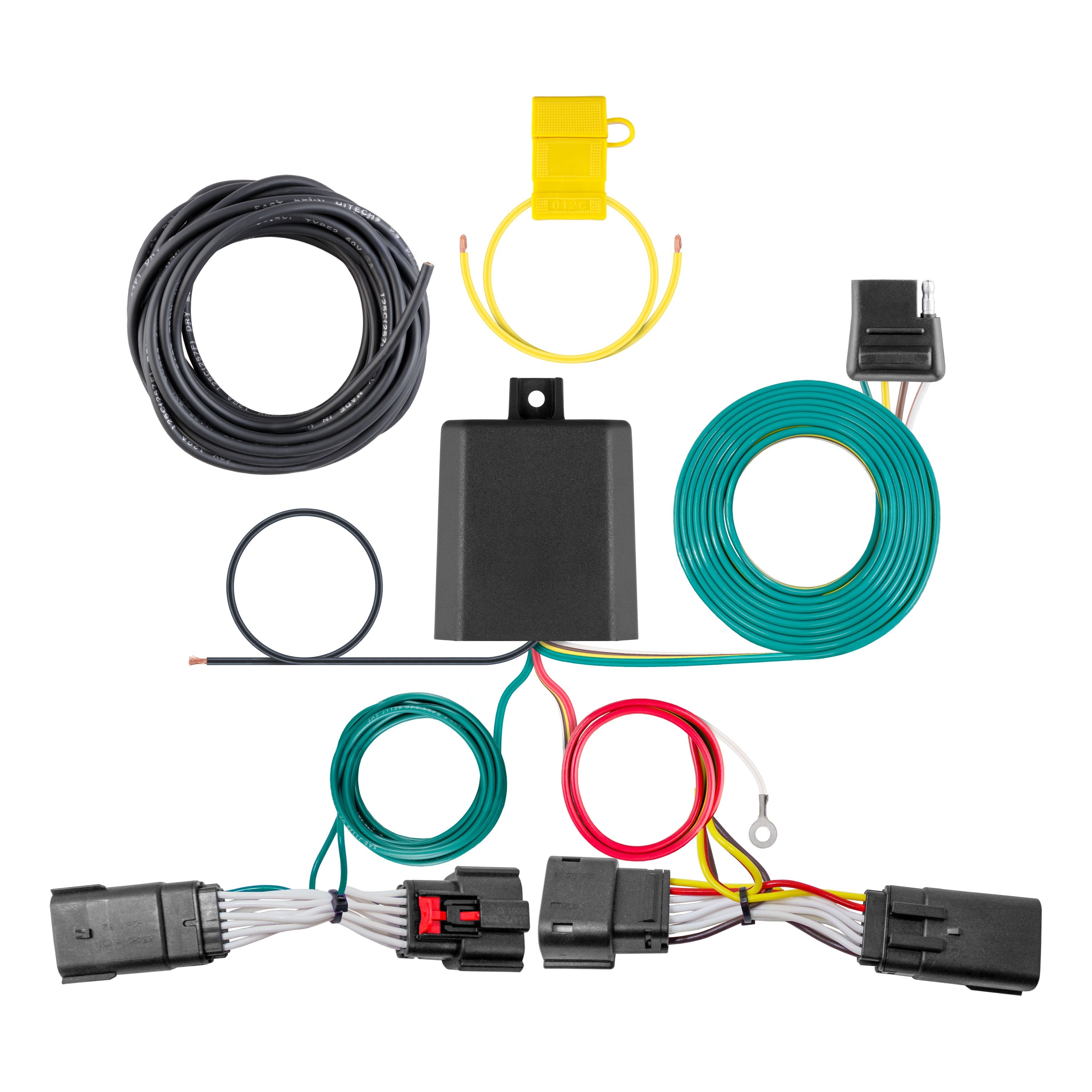 Trailer Wiring 5-Flat Plug w/ Bracket