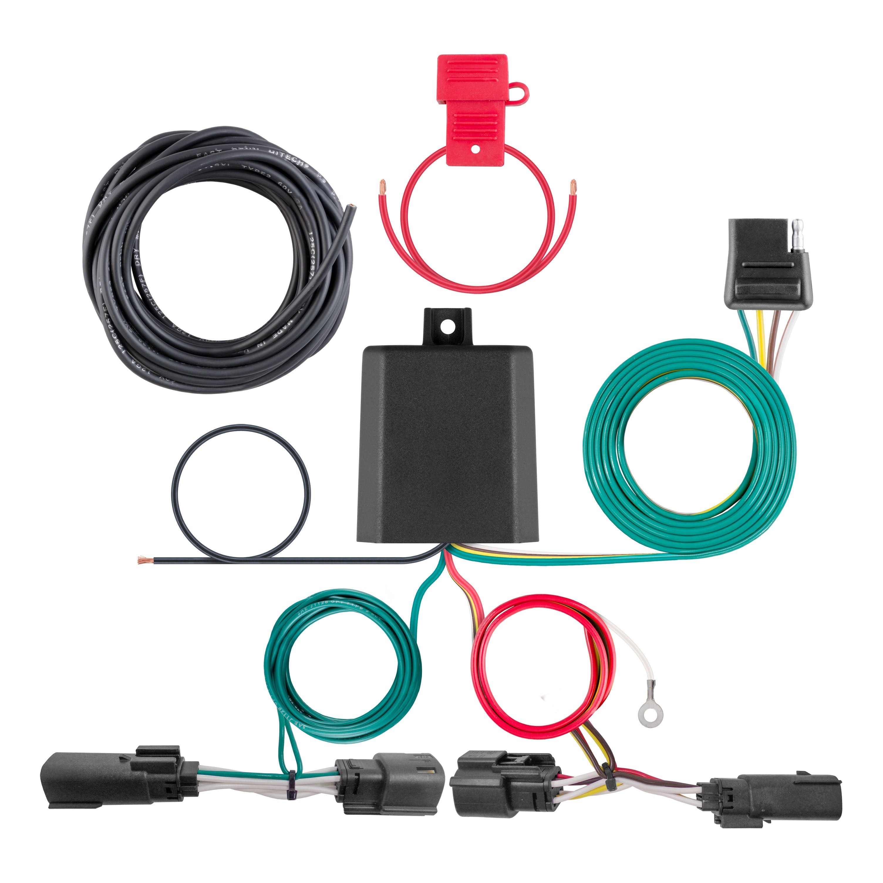 Trailer Wiring 4-Flat Plug Only