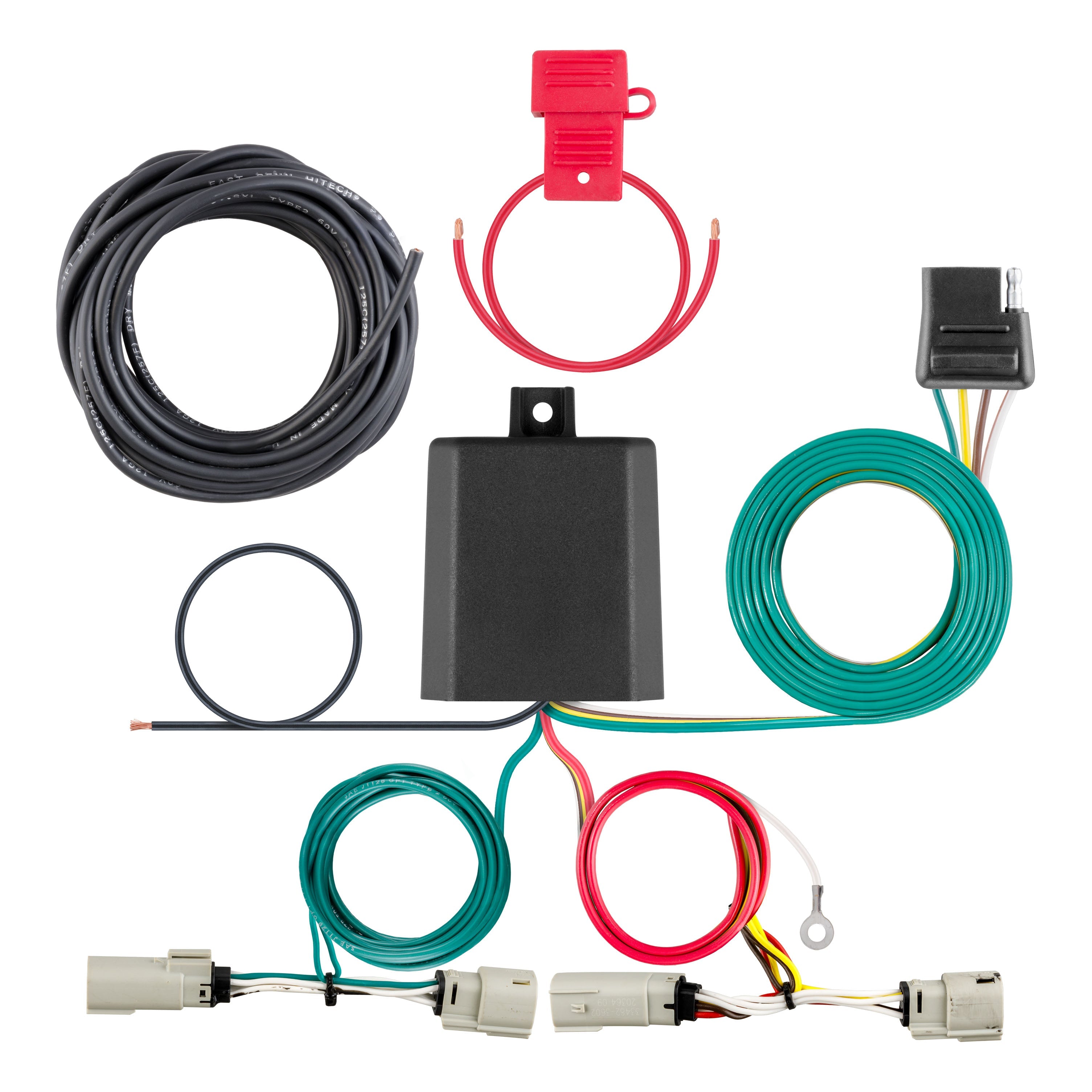 Trailer Wiring 4-Flat Plug Only
