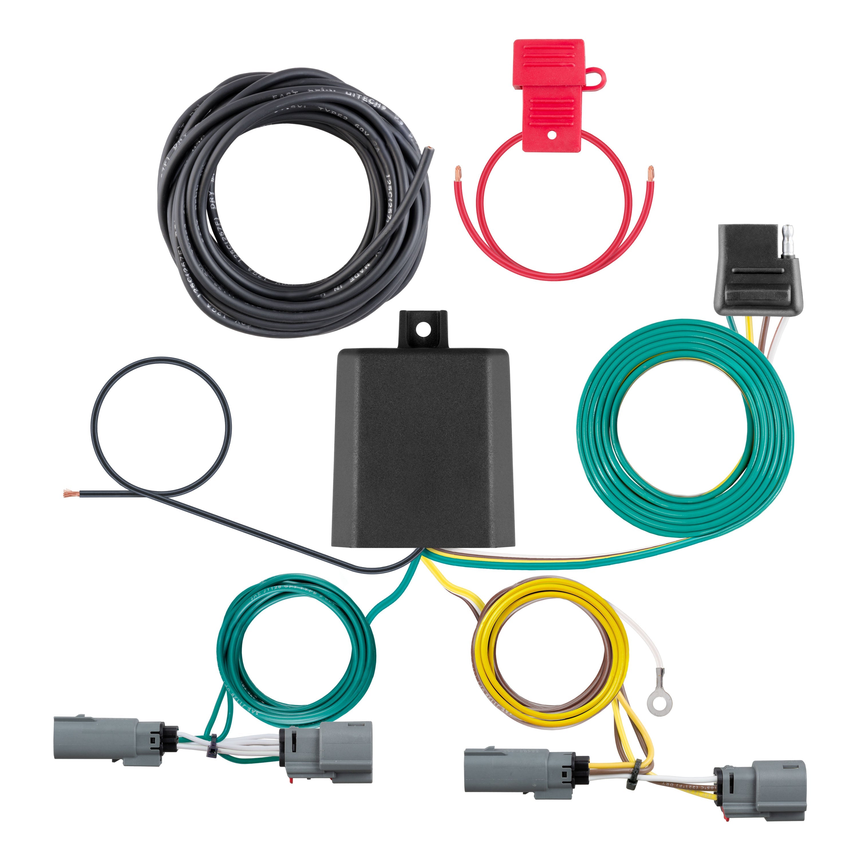 Trailer Wiring 5-Flat Plug w/ Bracket
