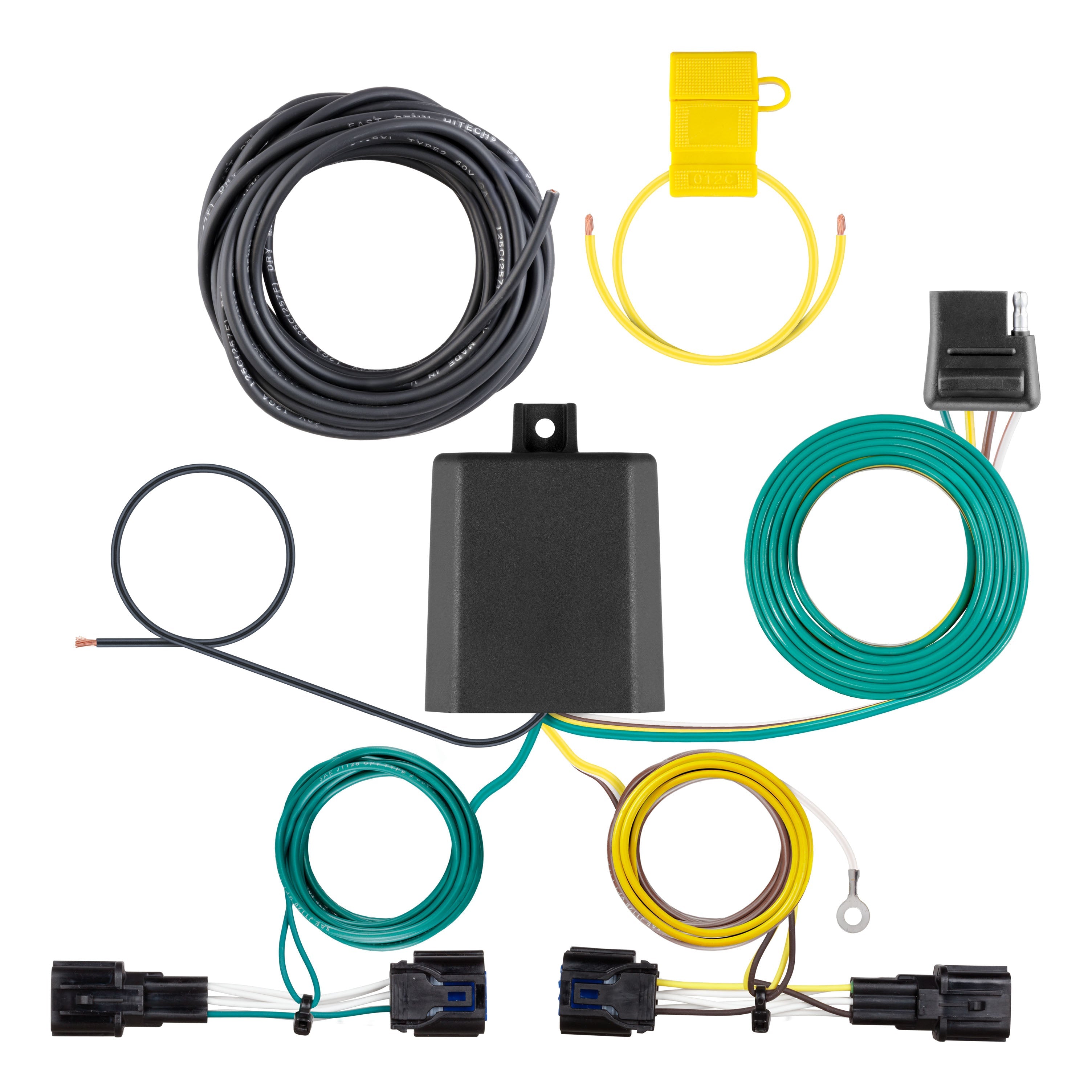 Trailer Wiring 5-Flat Plug w/ Bracket