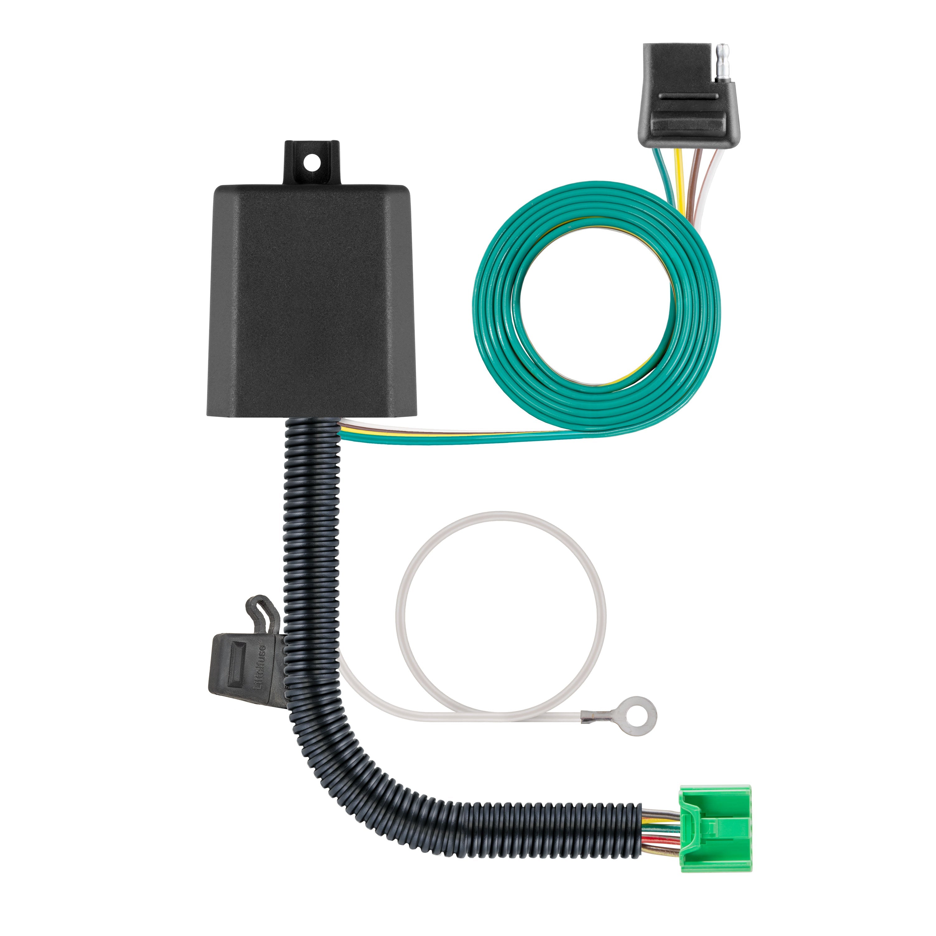 Trailer Wiring 5-Flat Plug w/ Bracket