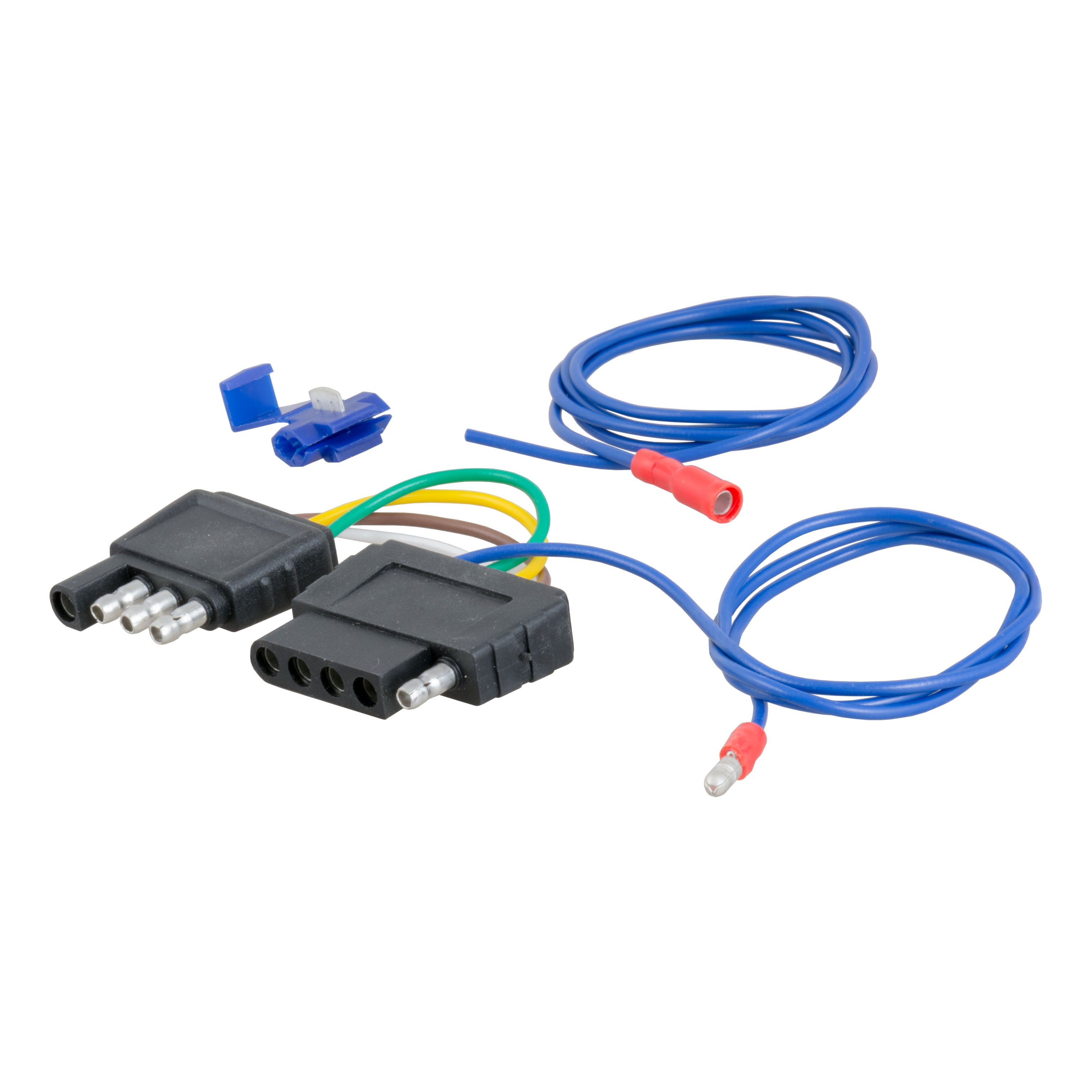 Trailer Wiring 5-Flat Plug w/ Bracket