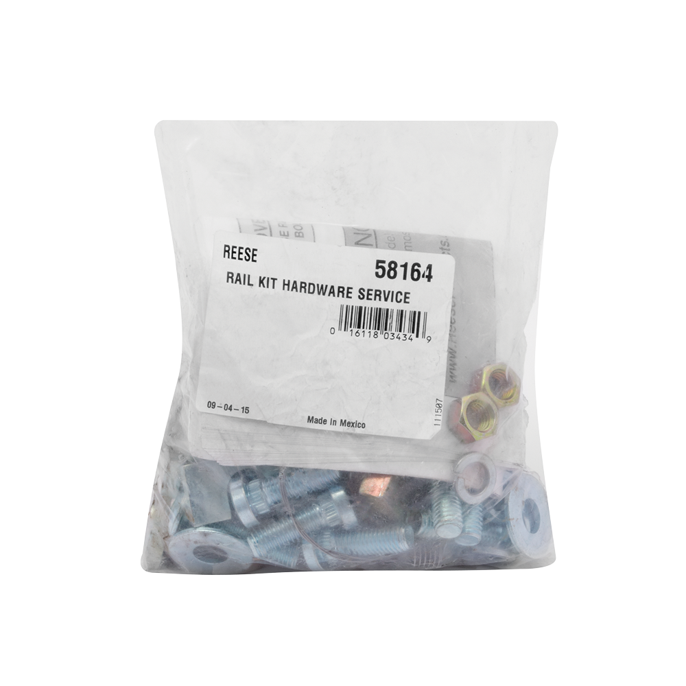 Replacement 5th Wheel Rail Hardware Kit