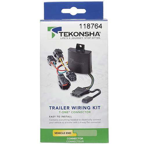 Trailer Wiring 4-Flat Plug Only