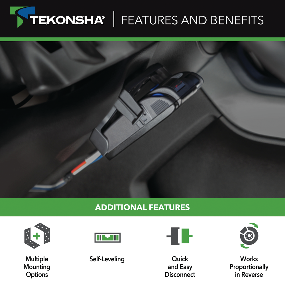 Trailer Hitch , 7-Way , Tekonsha Primus IQ Brake Control
