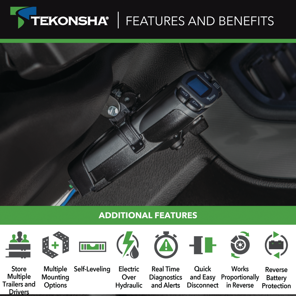 Trailer Hitch , 7-Way , Tekonsha Prodigy P3 Brake Control
