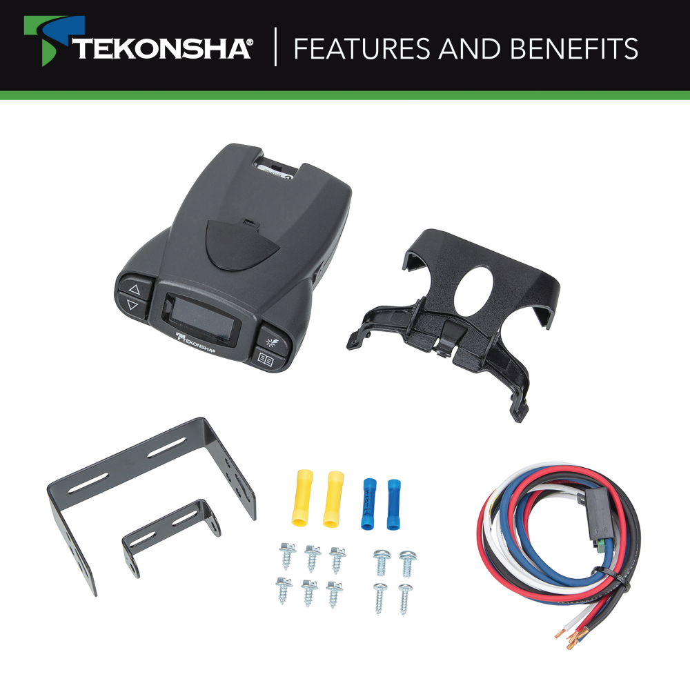 Trailer Hitch , 7-Way , Tekonsha Prodigy P3 Brake Control