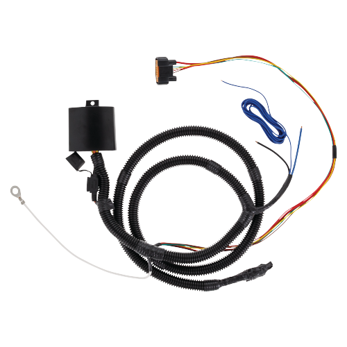 Trailer Wiring 7-Way Plug w/ Bracket