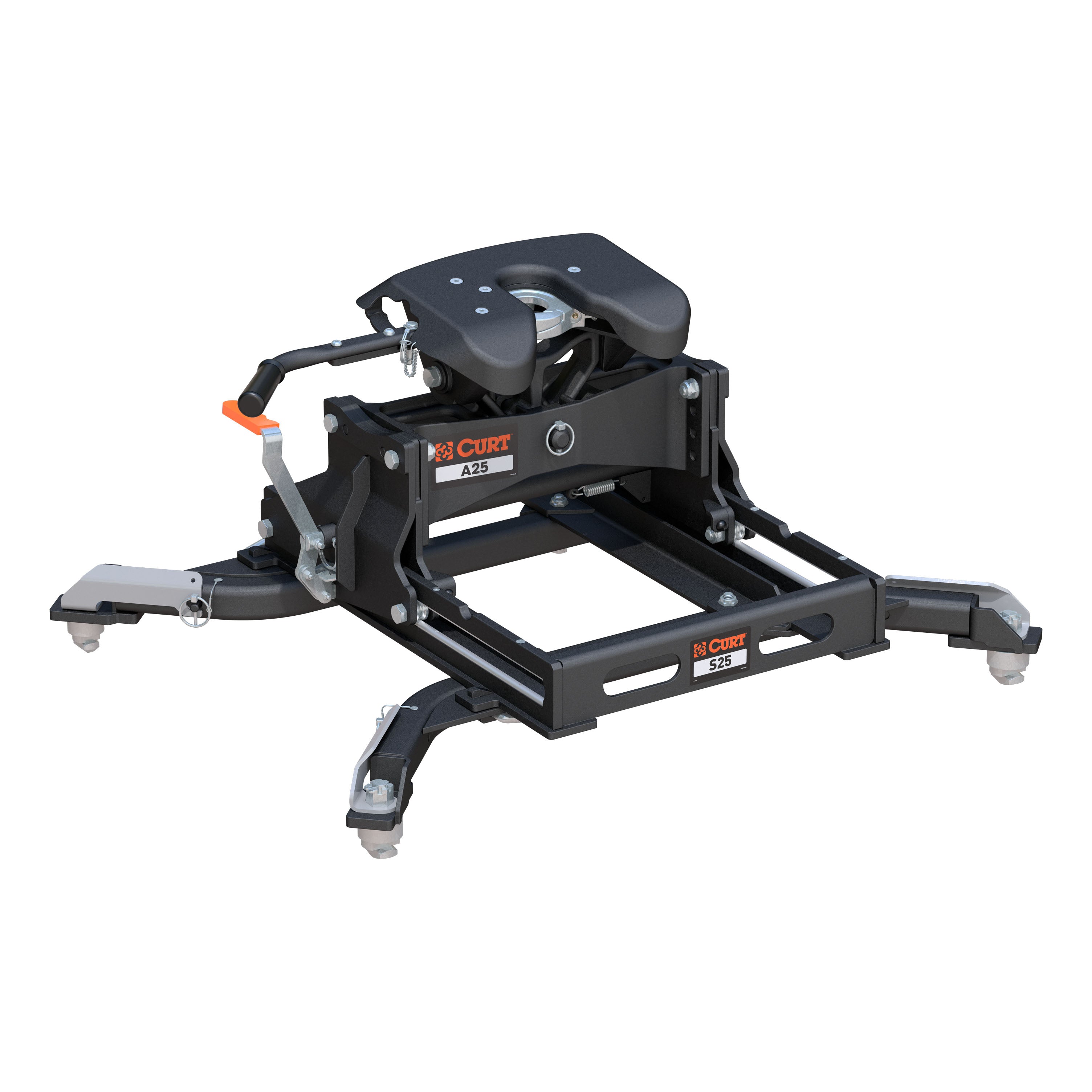 Puck System 5th Wheel Roller Adapter,S25 5th Wheel Slider 25K,A25 5th Wheel Hitch Head