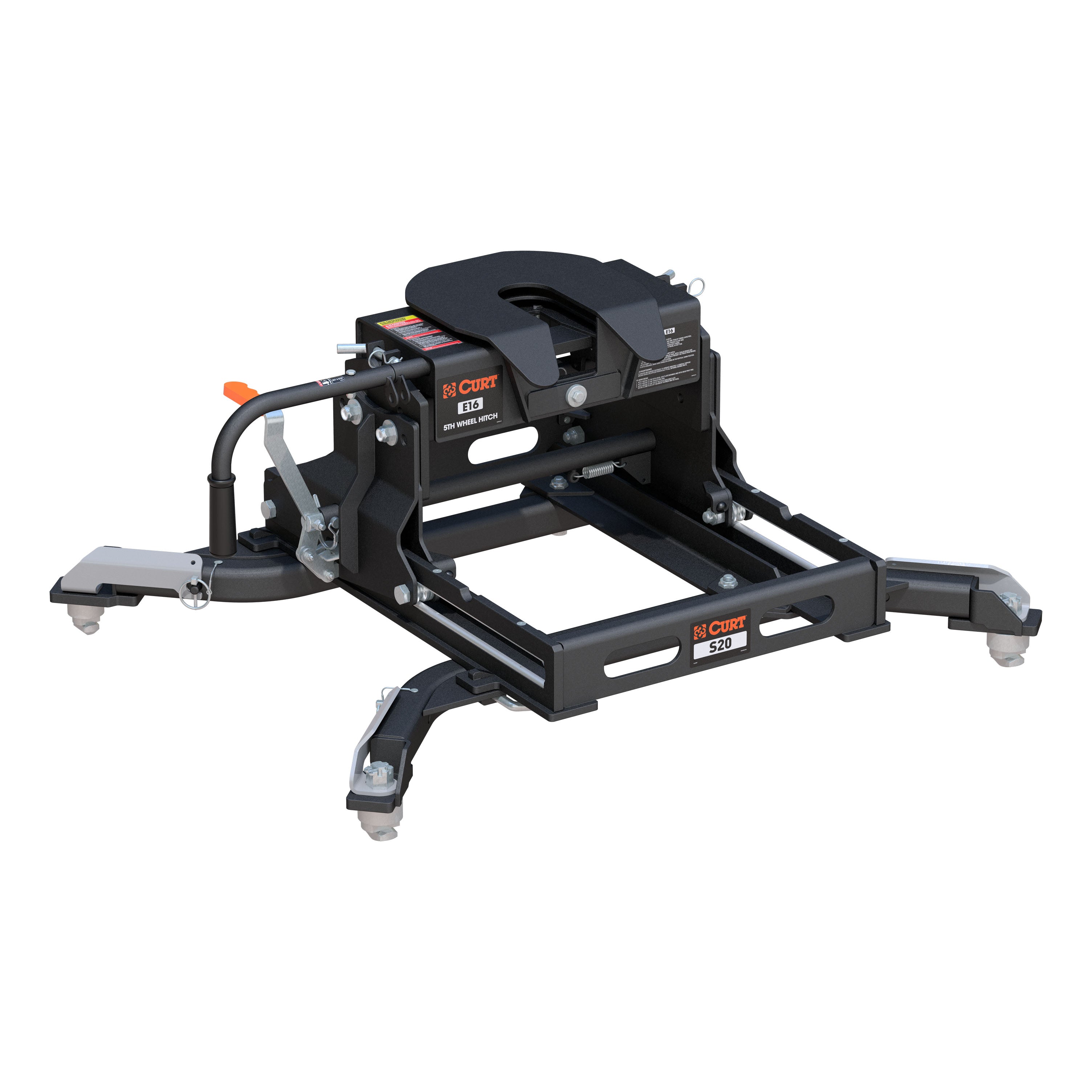 Puck System 5th Wheel Roller Adapter,E16 5th Wheel Hitch Head,S20 5th Wheel Slider 20K