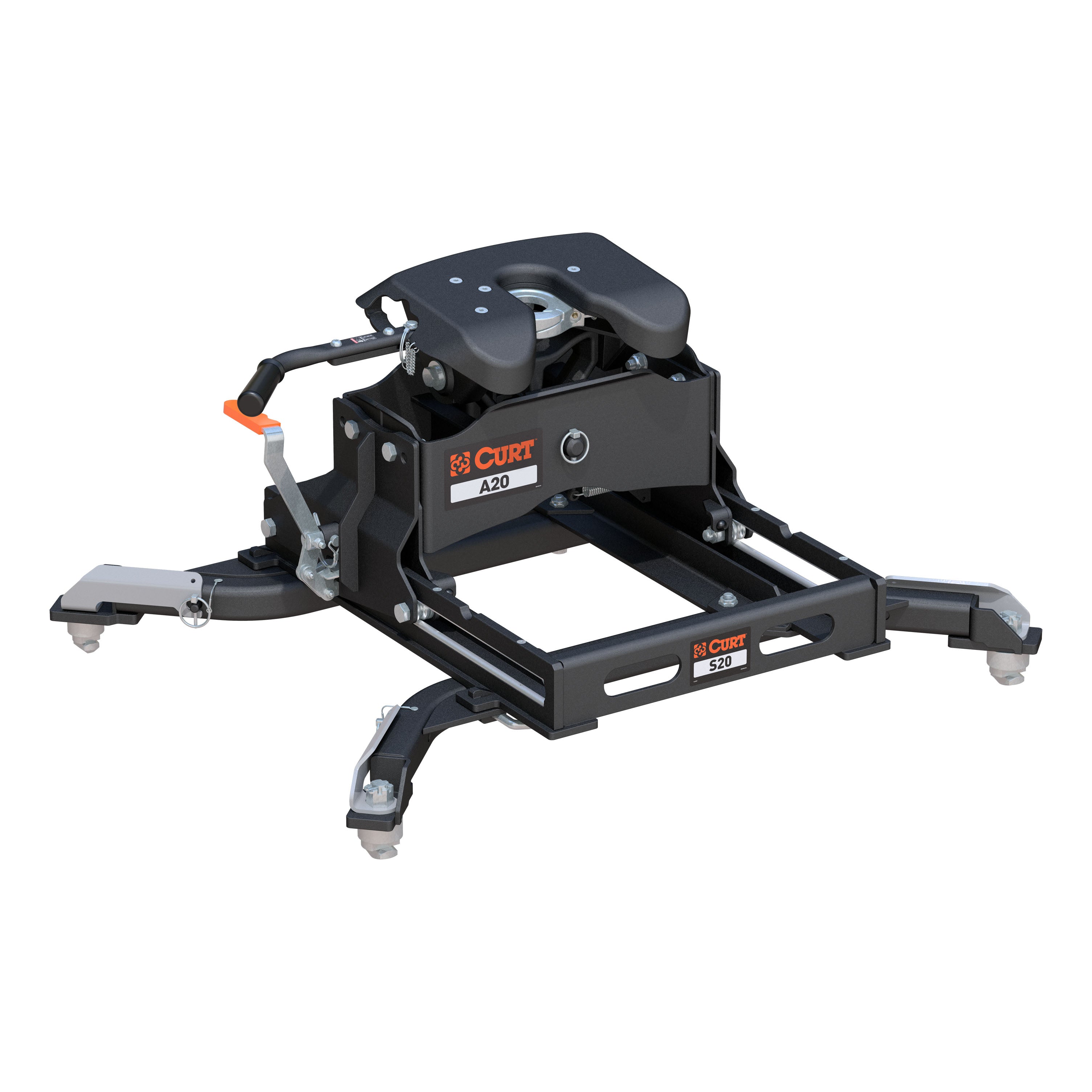 Puck System 5th Wheel Roller Adapter,A20 5th Wheel Hitch Head,S20 5th Wheel Slider 20K