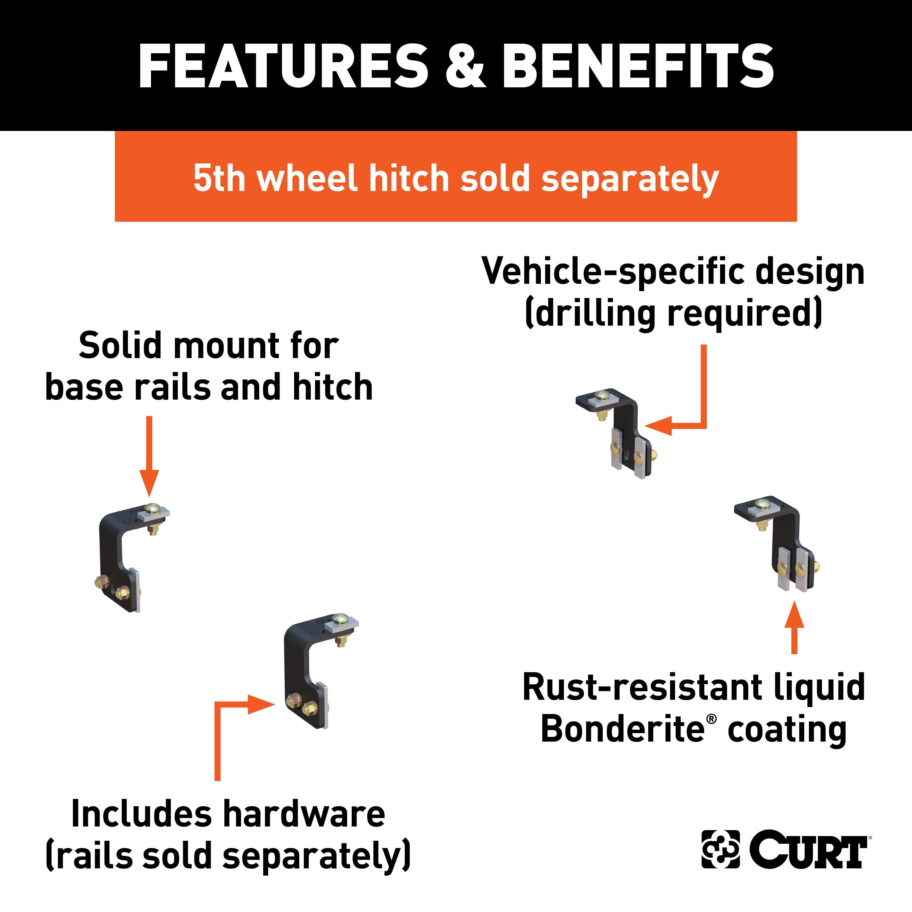 Semi-Custom 5th Wheel Brackets