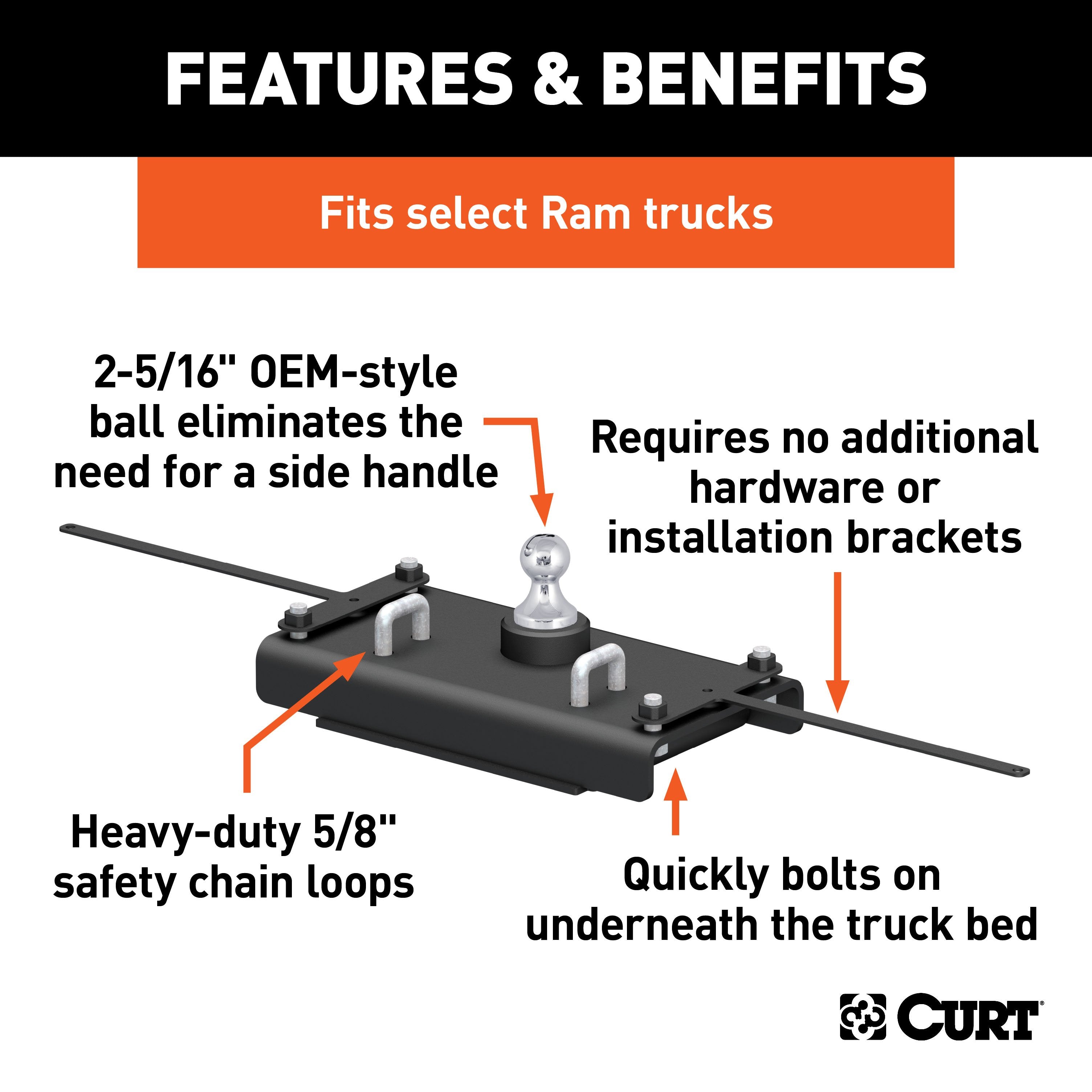 OEM-Style Gooseneck Hitch