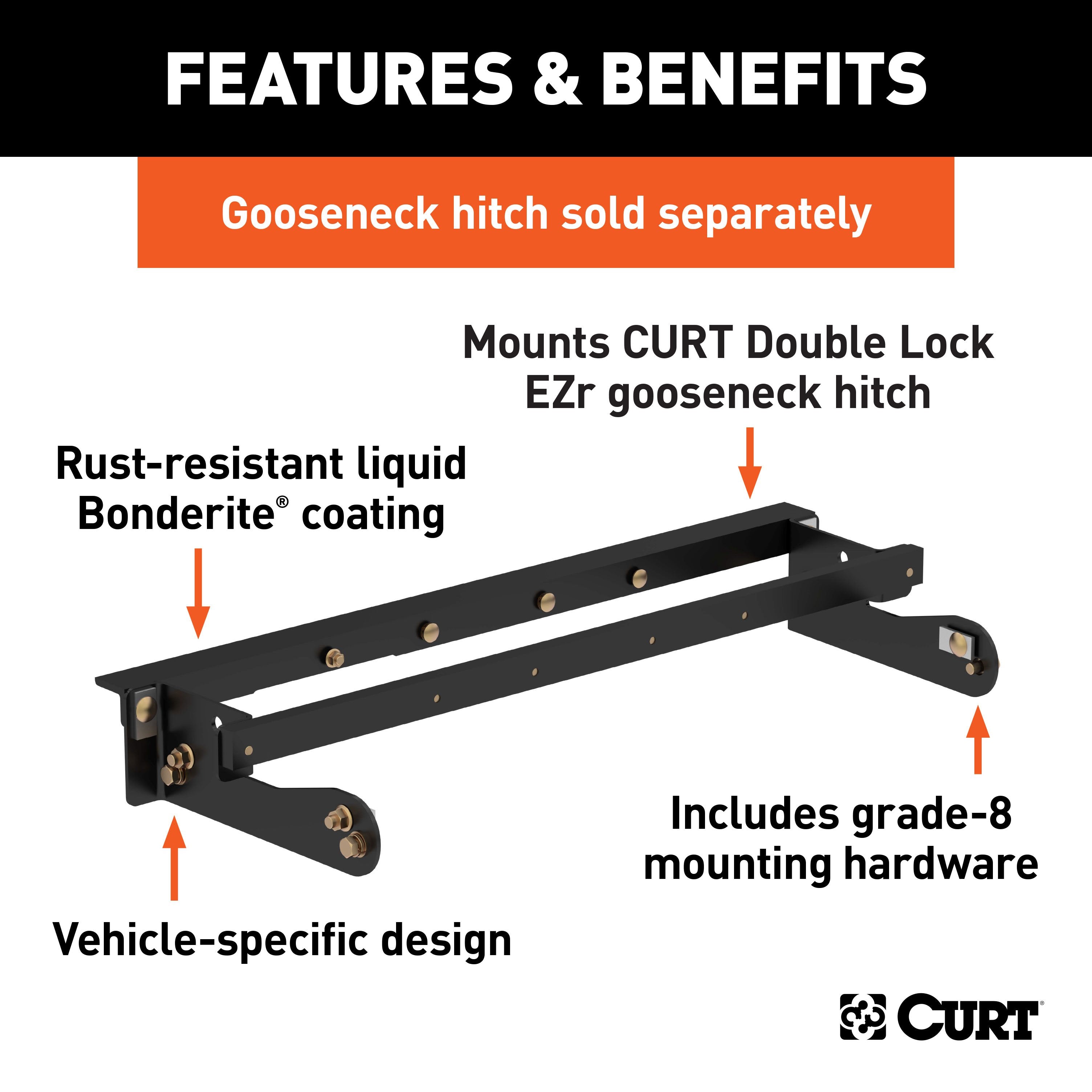 Double Lock EZr Gooseneck Install Brackets