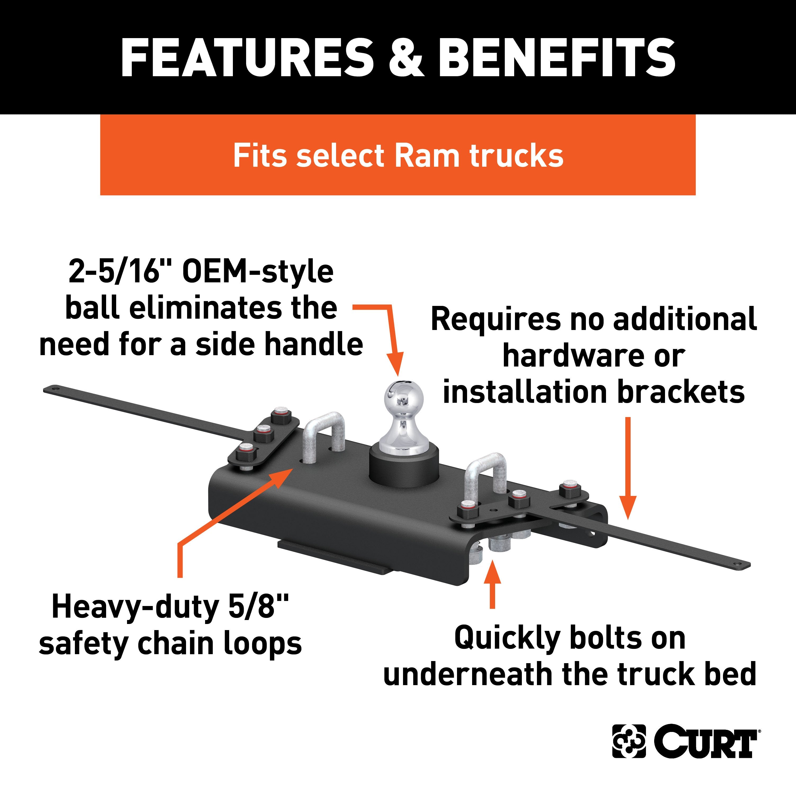 OEM-Style Gooseneck Hitch