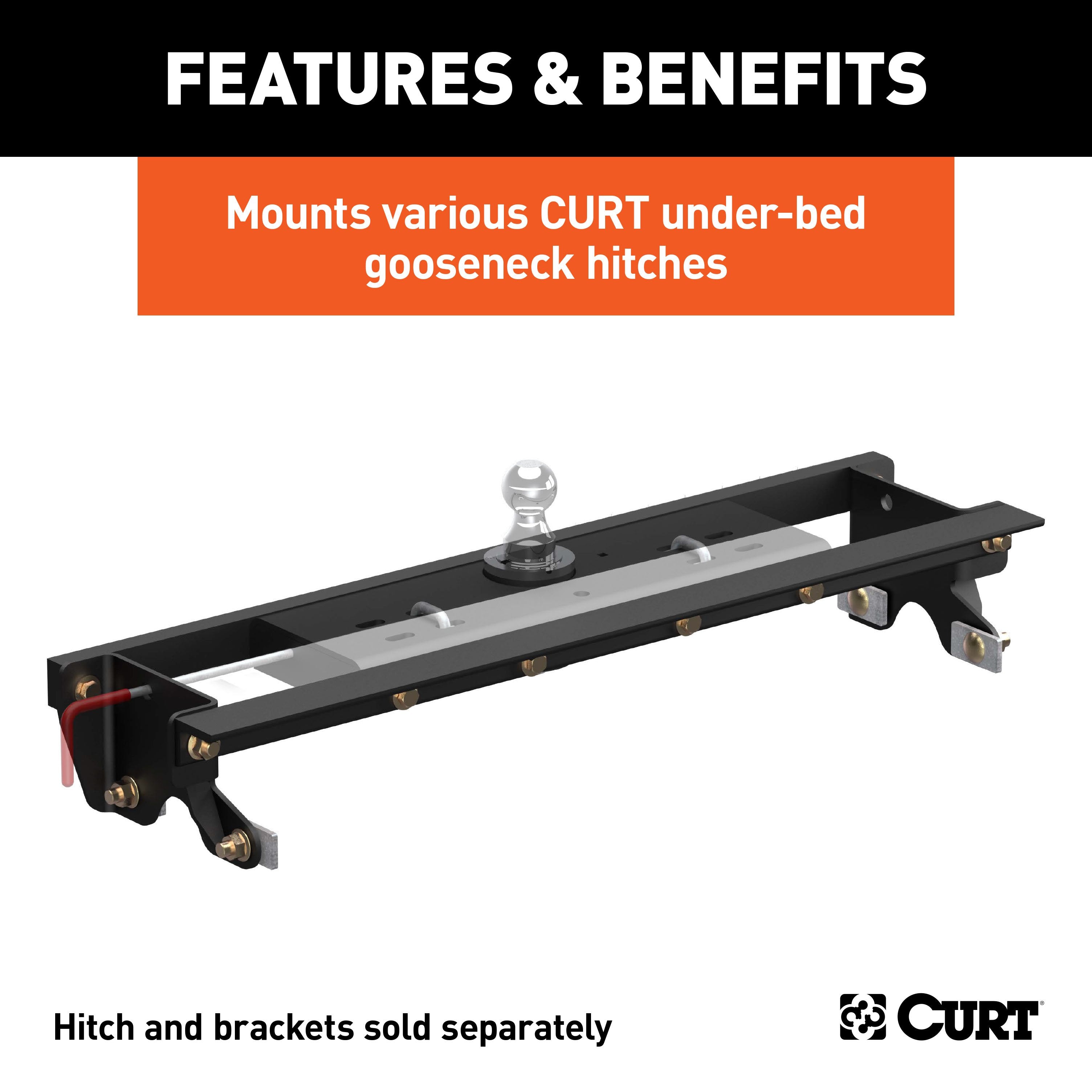 Double Lock Gooseneck Install Brackets