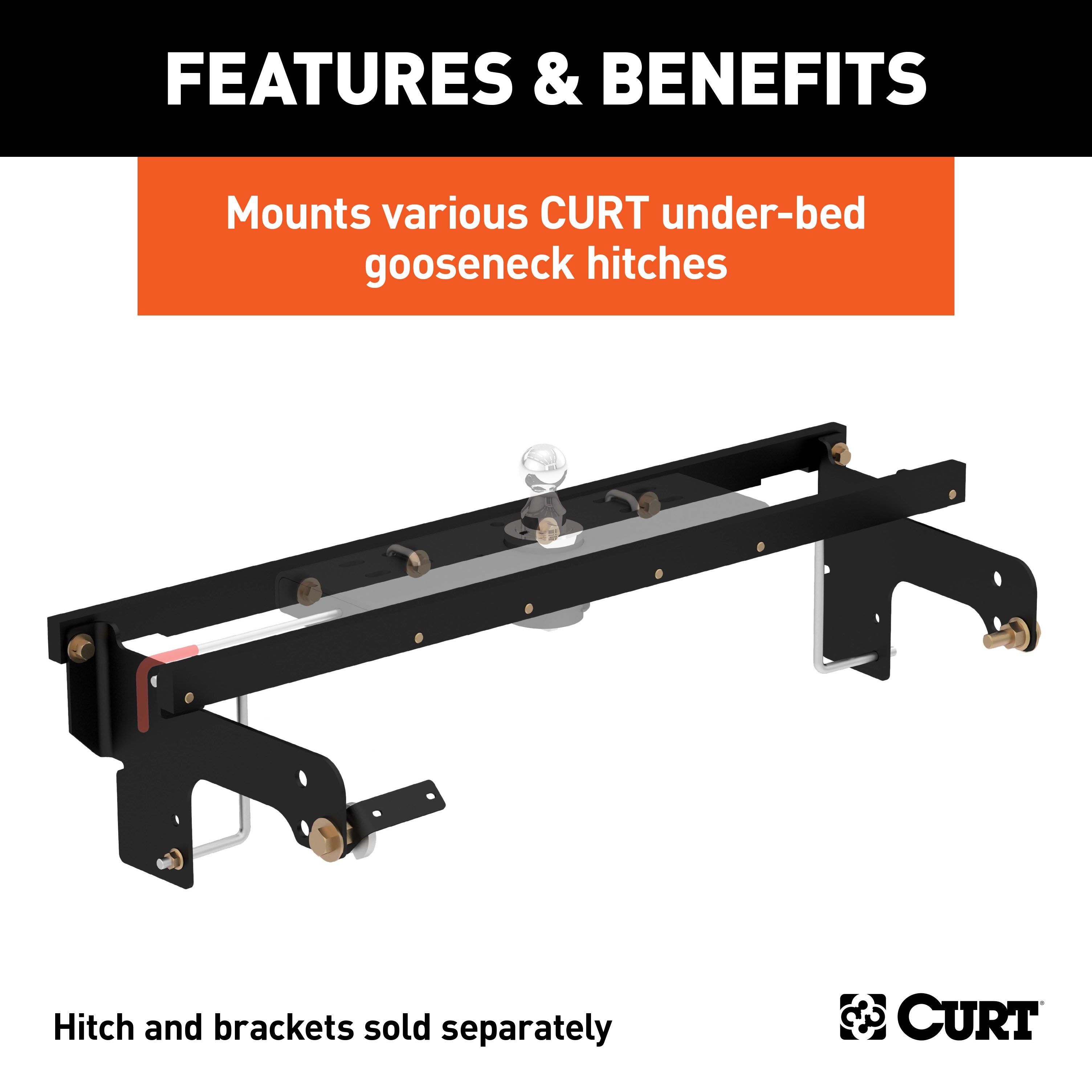 Under-Bed Gooseneck Install Brackets