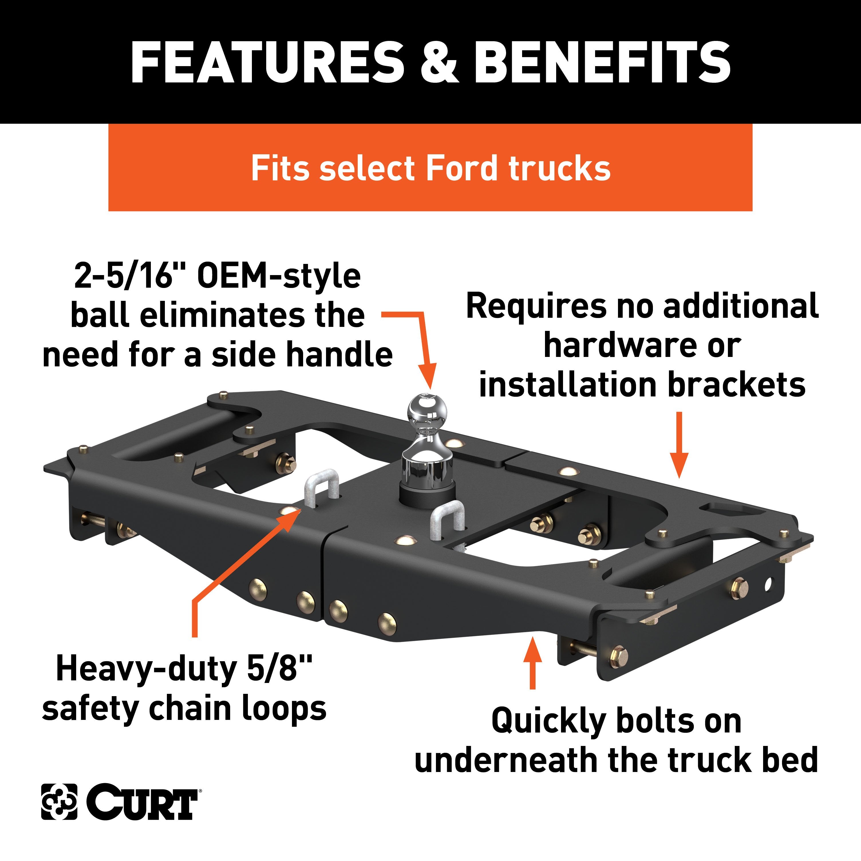 OEM-Style Gooseneck Hitch