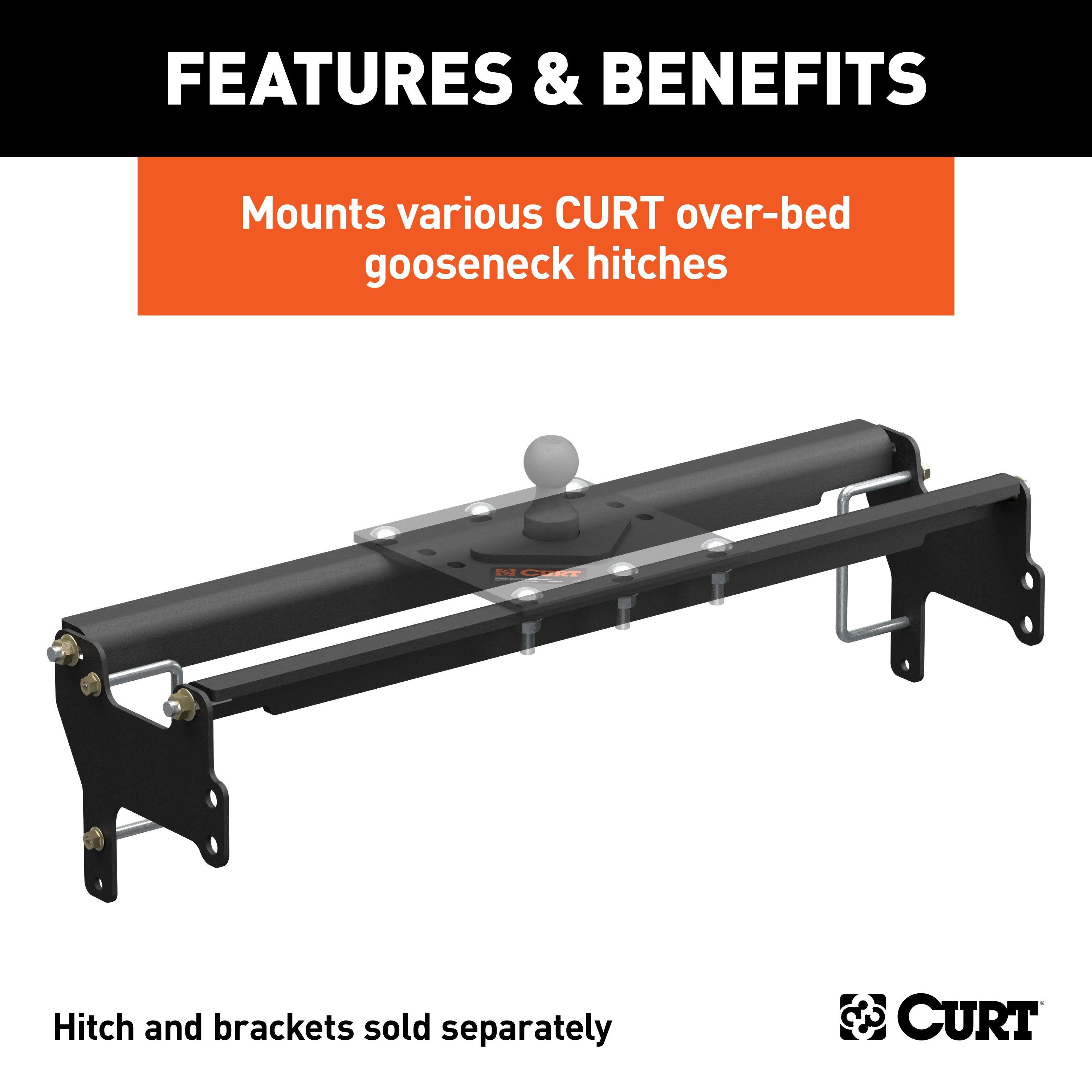 Over-Bed Gooseneck Install Brackets