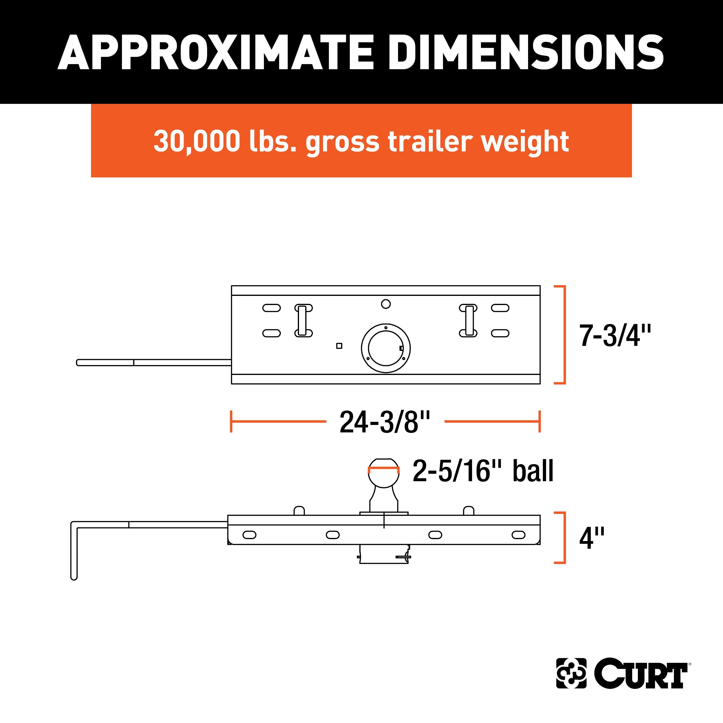 Double Lock Gooseneck Hitch
