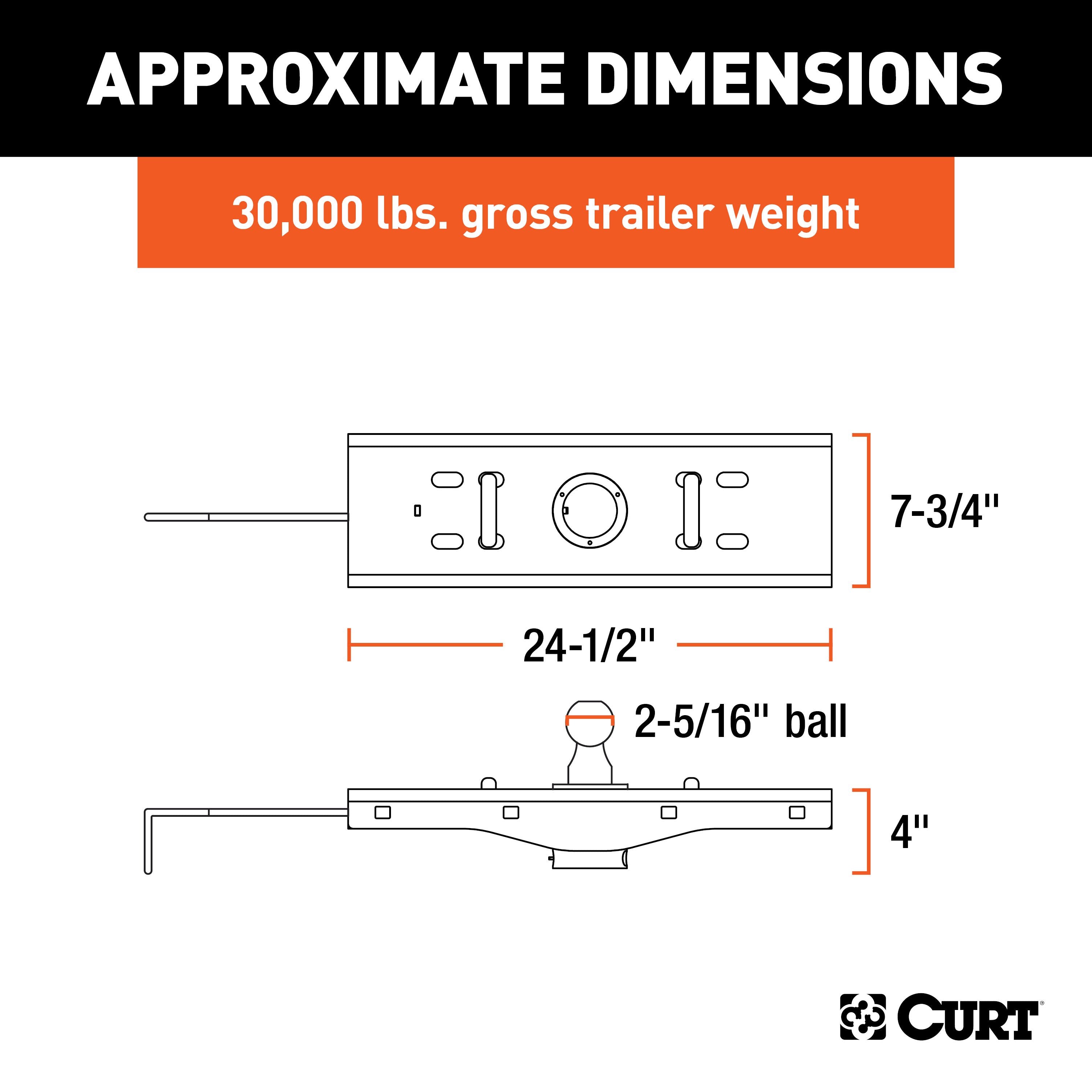 Double Lock EZr Gooseneck Hitch