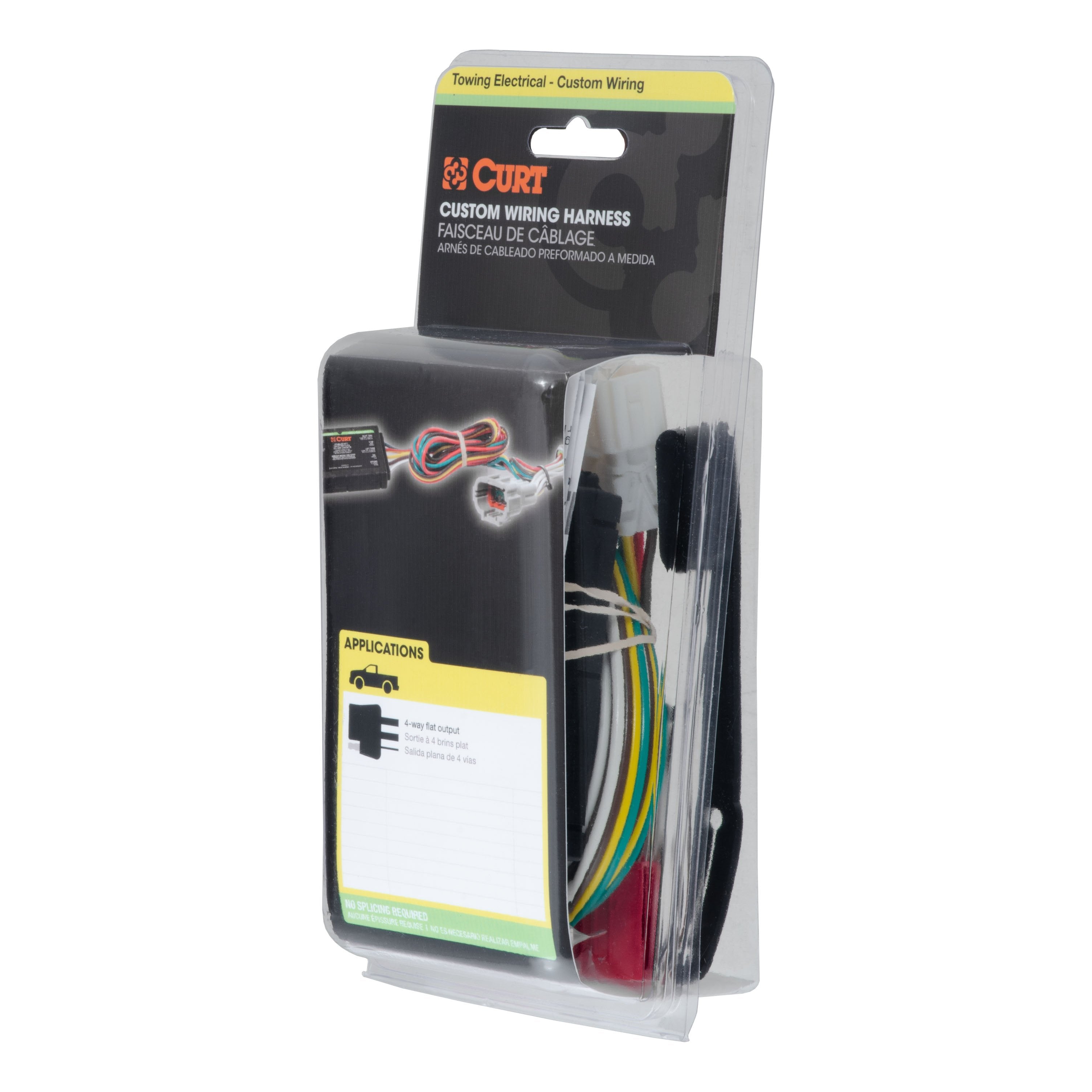 Trailer Wiring 5-Flat Plug w/ Bracket