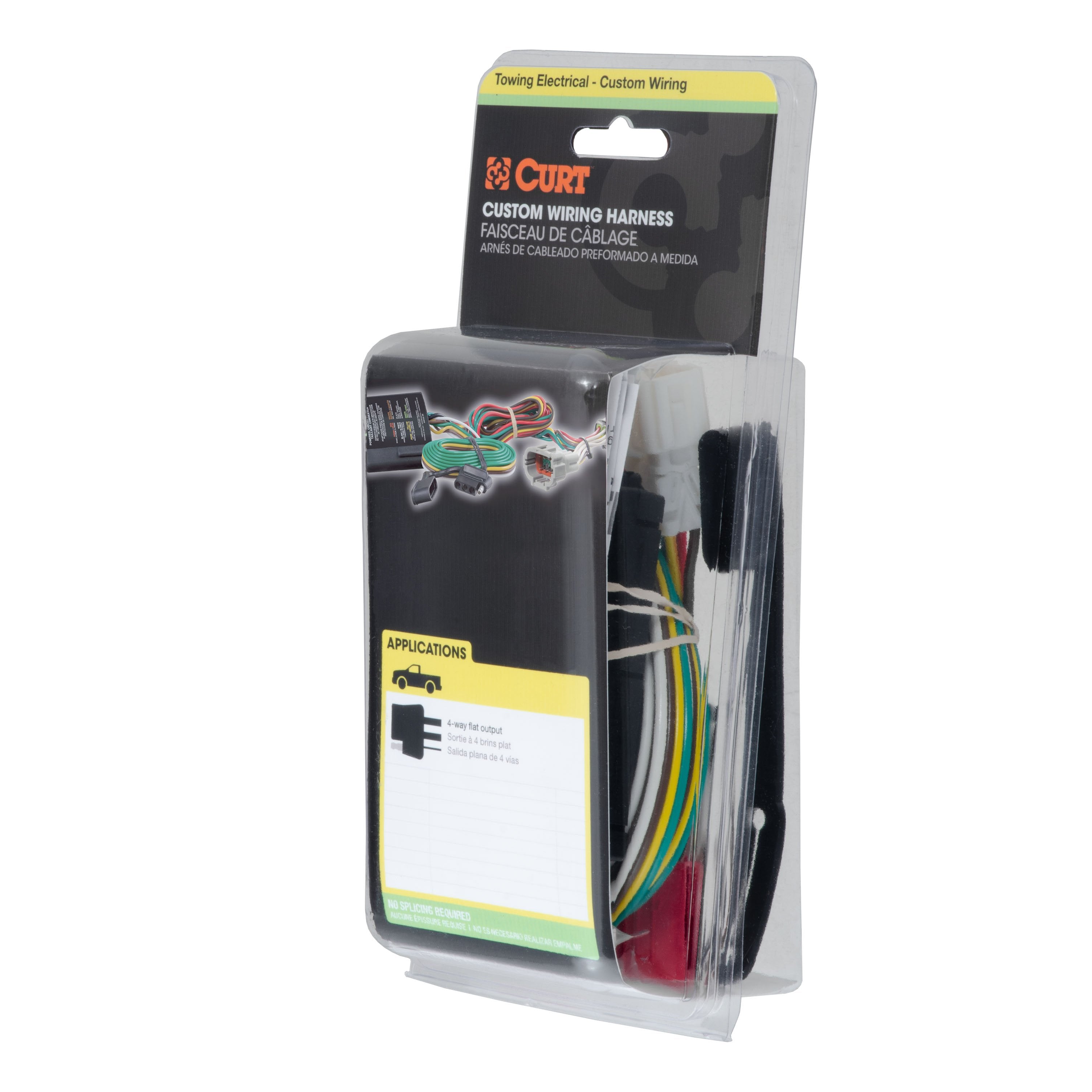 Trailer Wiring 4-Flat Plug Only