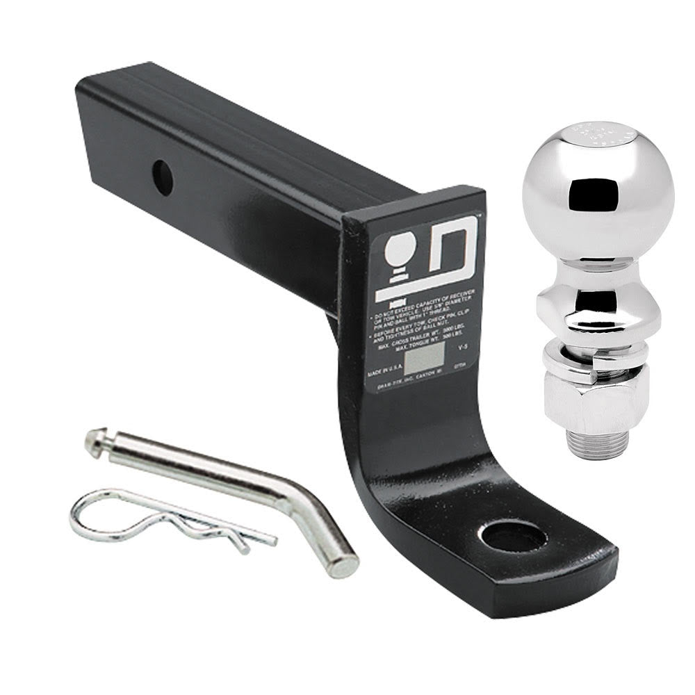 Trailer Hitch Ball Mount,Fixed Ball Mount