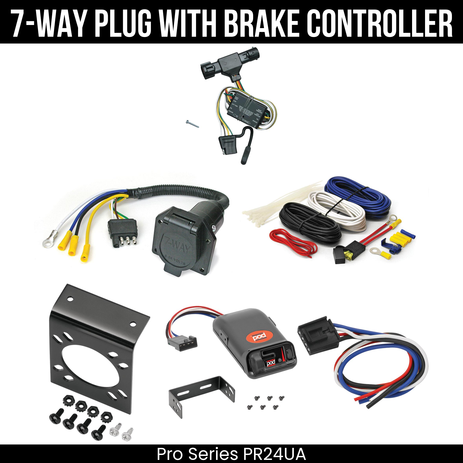 Pro Series PR24UA 7 Way Plug With Brake Controller Bundle Featureimg