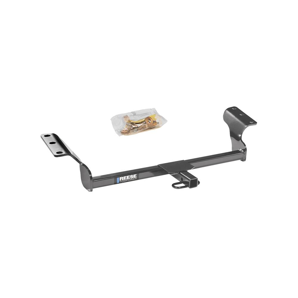Reese Trailer Hitch, black 1-1/4 inch receiver for Pontiac Vibe and Toyota Matrix