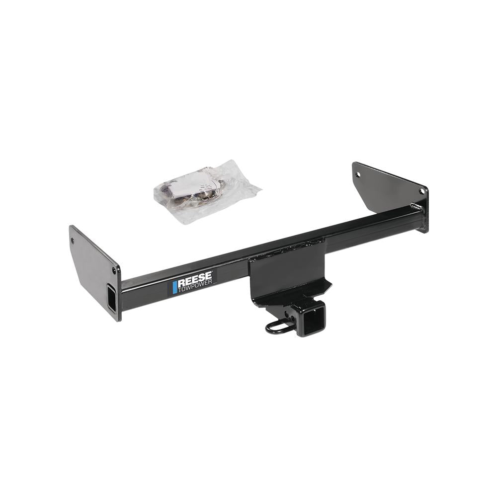Black Reese trailer hitch with 2 inch receiver for Chevy Captiva and Saturn Vue