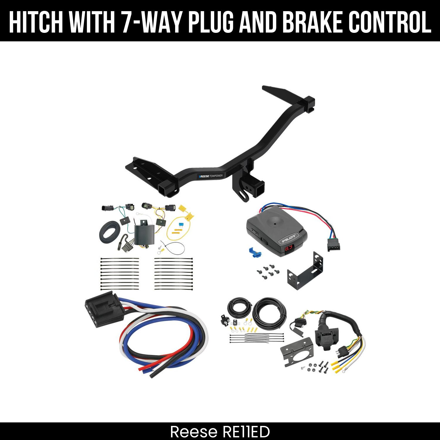 Trailer Hitch , 7-Way , Pro Series Pilot Brake Control