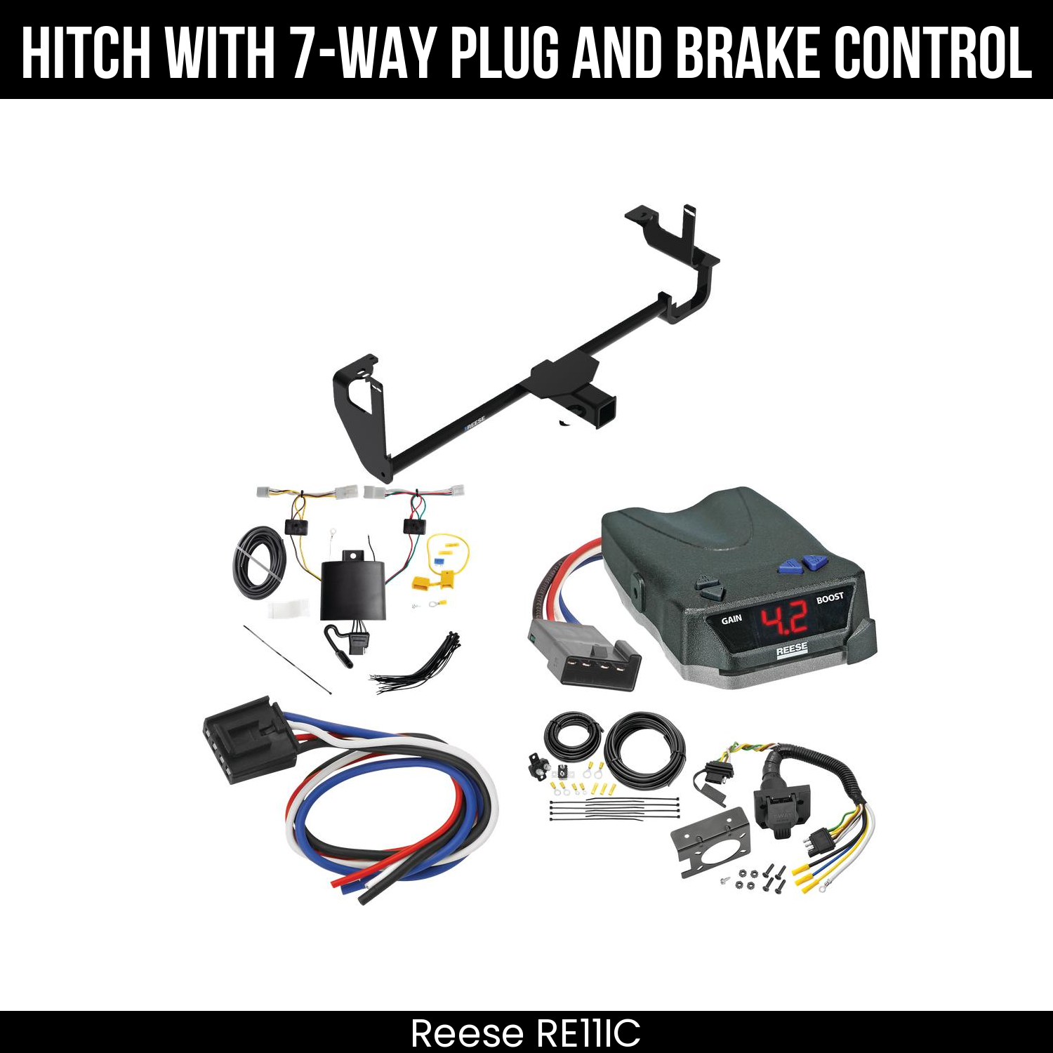 Trailer Hitch , 7-Way , Reese Brake EVN Control