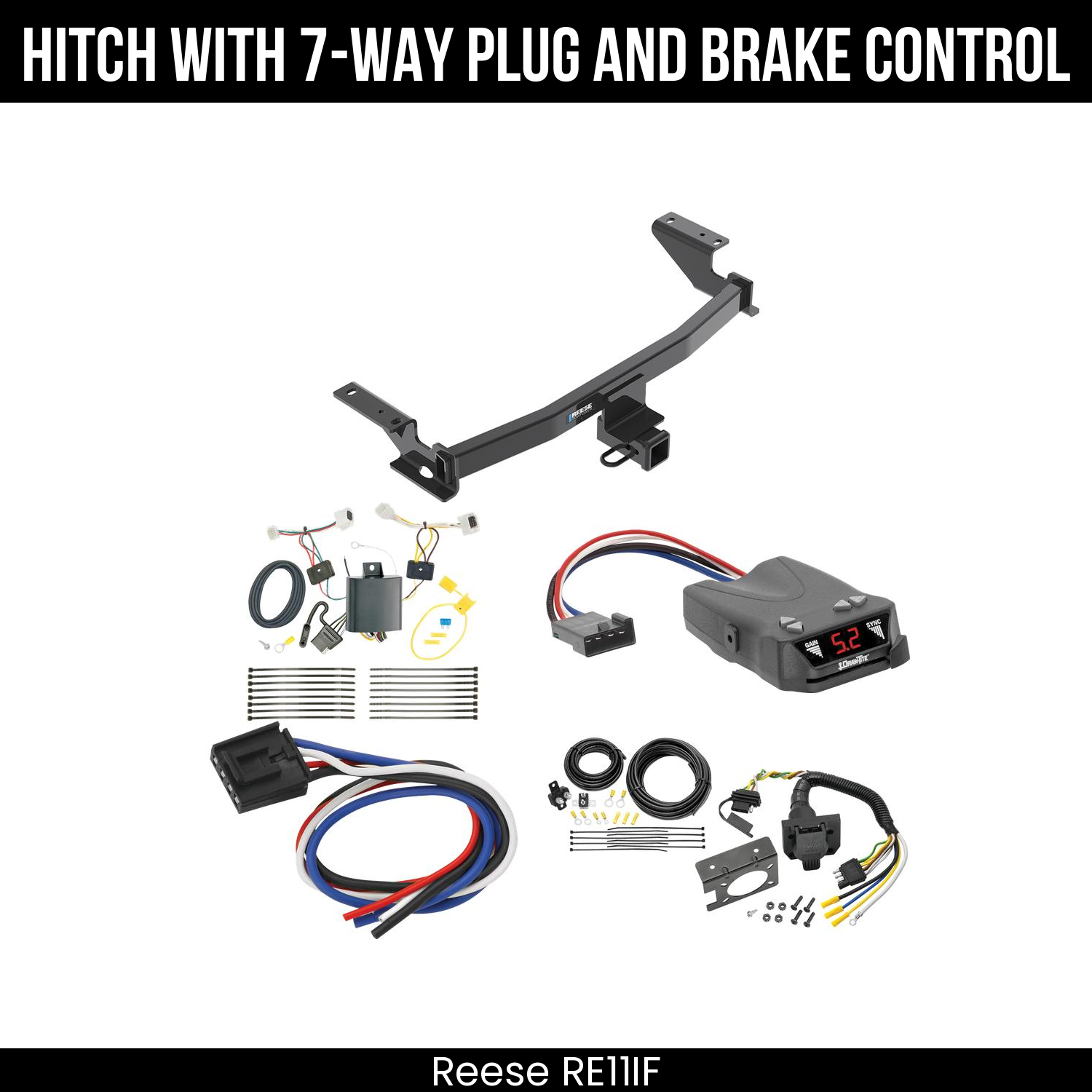 Trailer Hitch , 7-Way , Draw-Tite Activator IV Brake Control