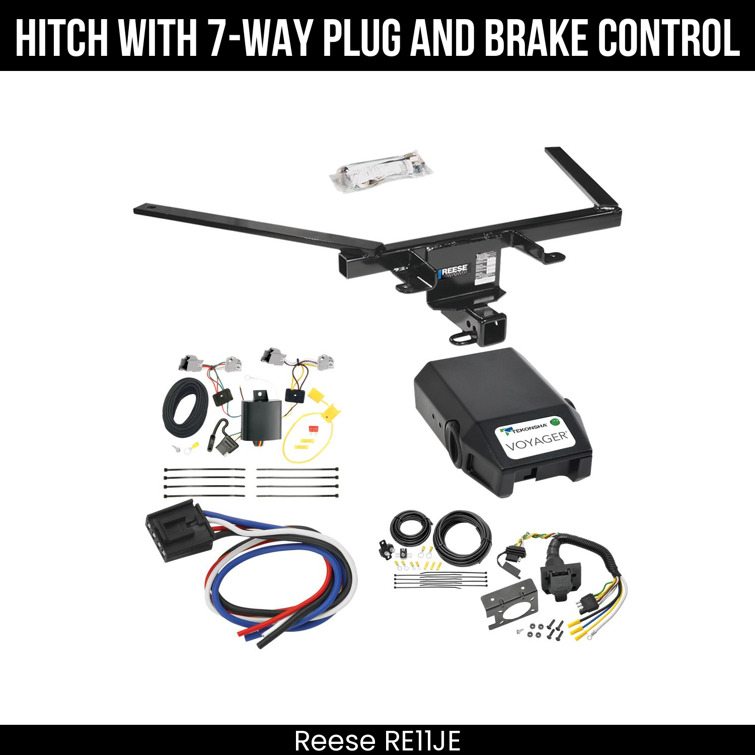 Trailer Hitch , 7-Way , Tekonsha Voyager Brake Control