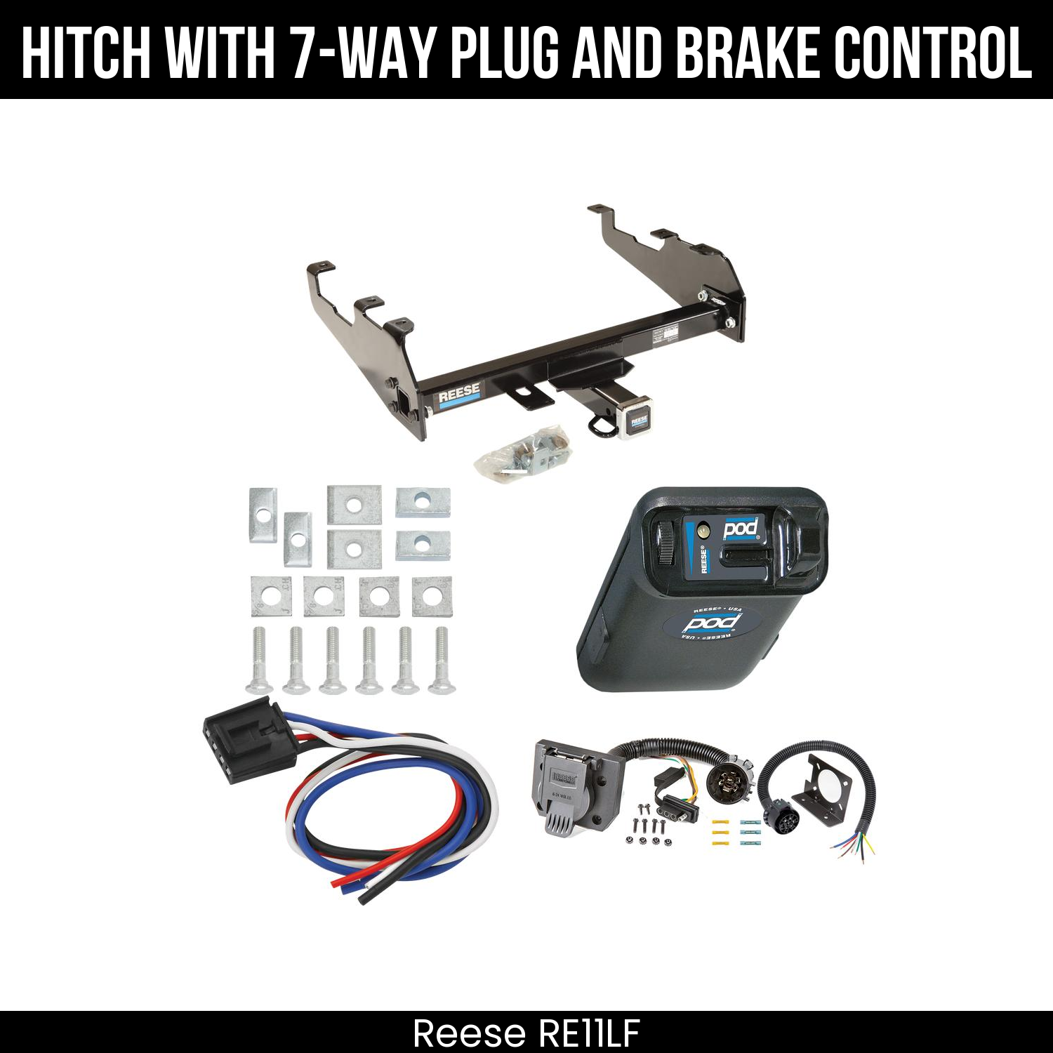 Trailer Hitch , 7-Way , Reese POD Brake Control