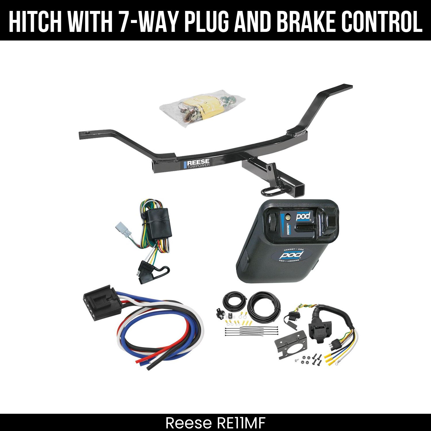 Trailer Hitch , 7-Way , Reese POD Brake Control