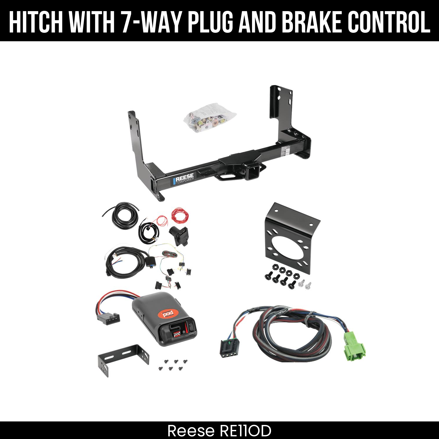 Trailer Hitch , 7-Way , Pro Series POD Brake Control