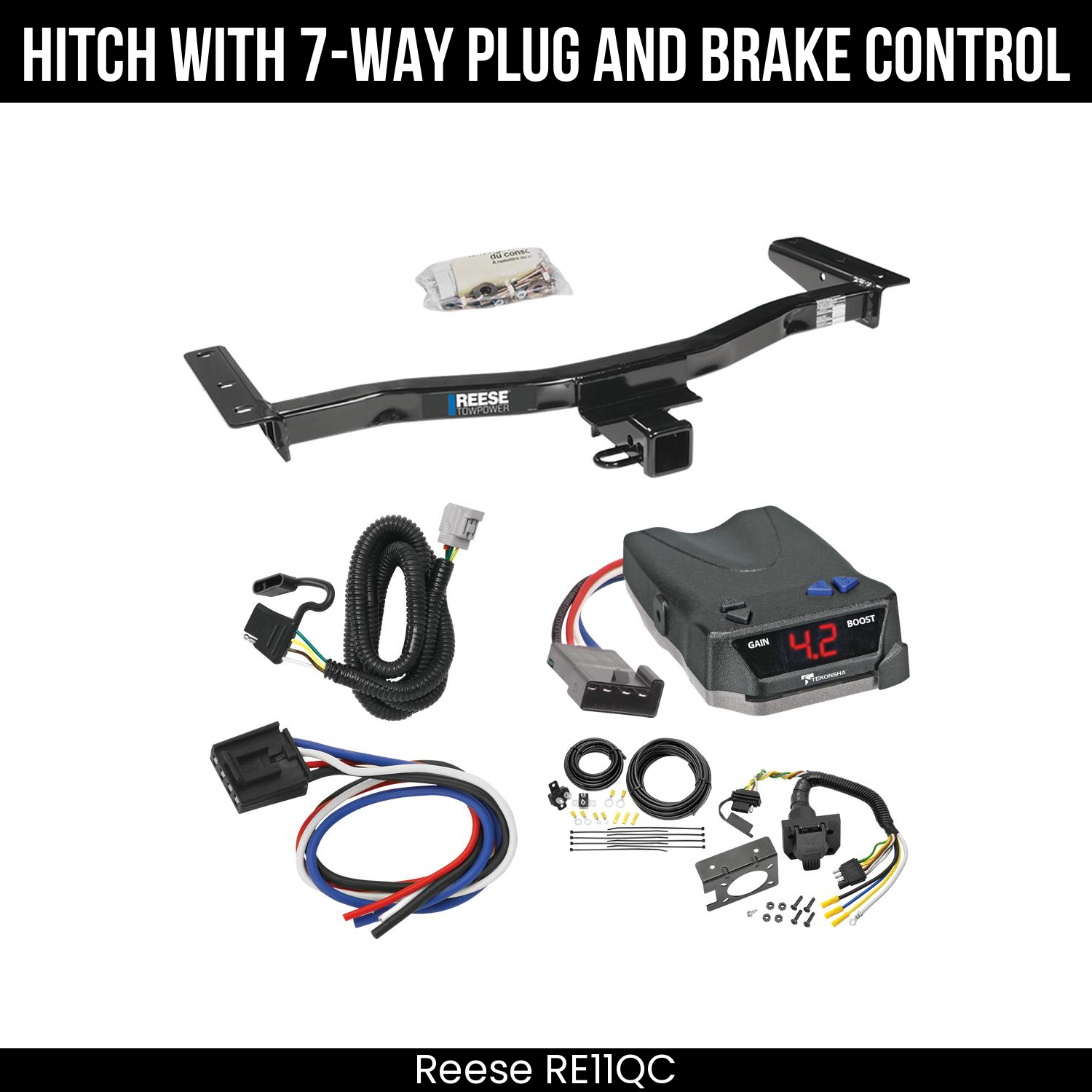 Trailer Hitch , 7-Way , Tekonsha Brake EVN Control