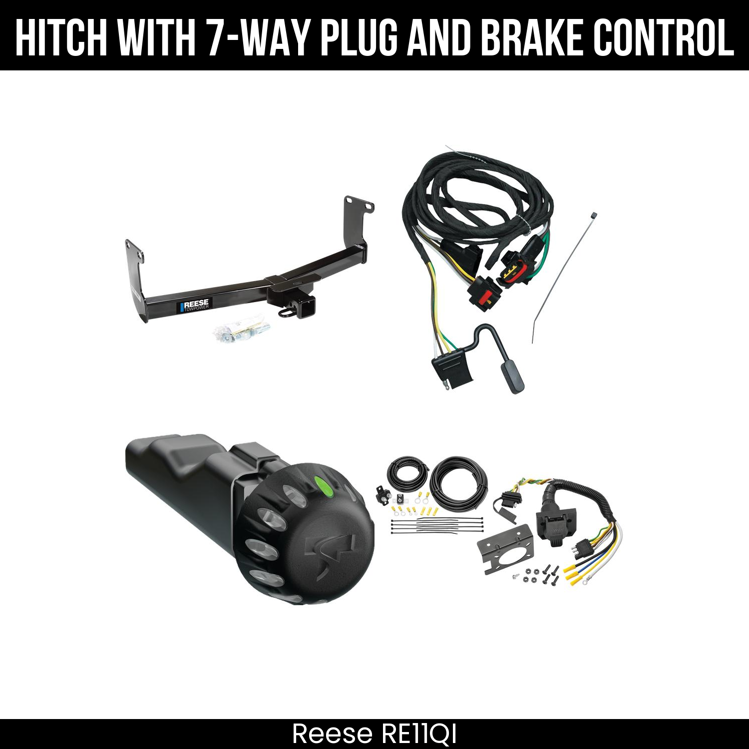 Trailer Hitch , 7-Way , Tekonsha Voyager iD Smart Brake Control